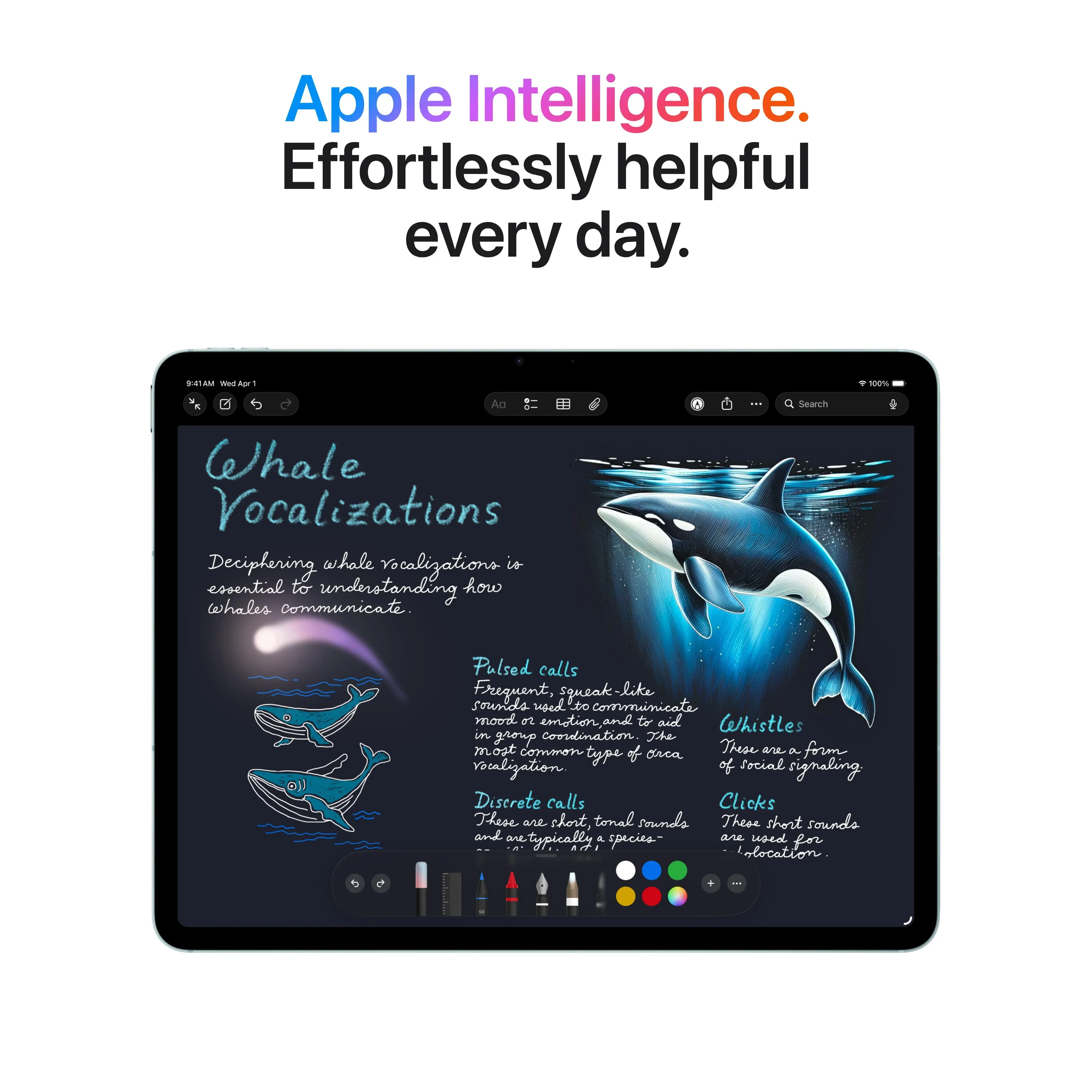 iPad Air M4, 13", 128GB, Cellular, Albastru - Image 5