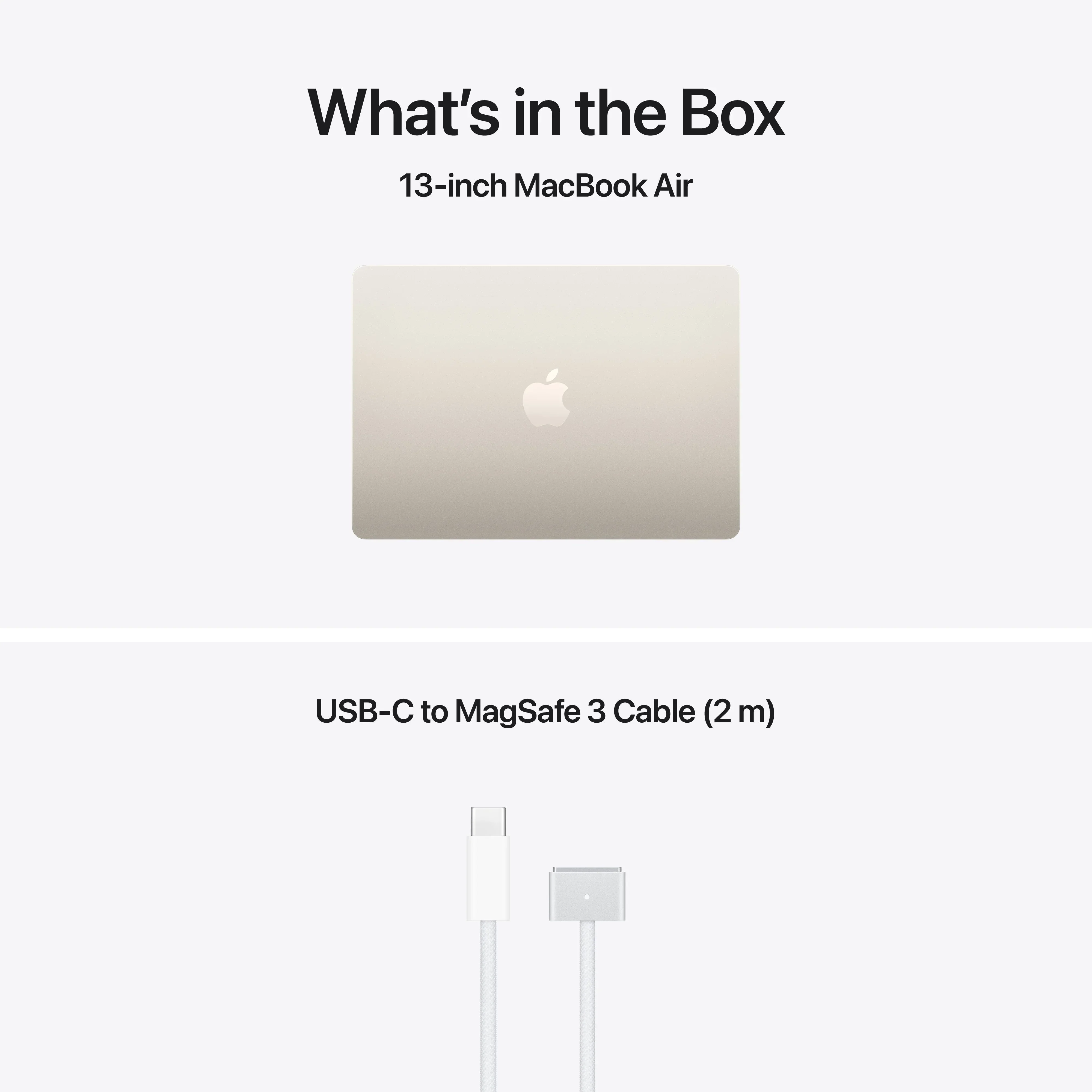 MacBook Air 13", procesor Apple M5, 10 nuclee CPU si 10 nuclee GPU, 24GB, 1TB SSD, Starlight, INT KB - Image 9