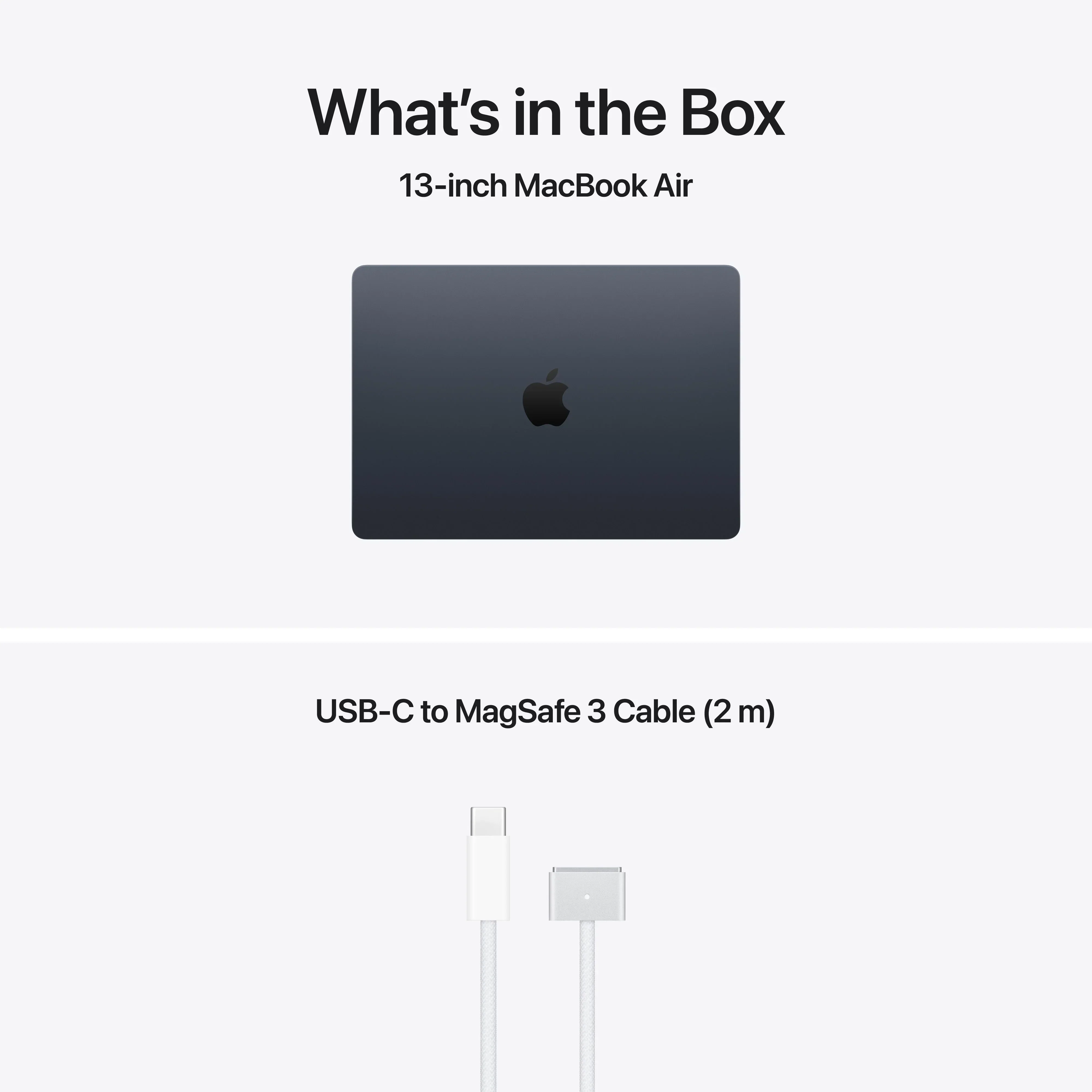 MacBook Air 13", procesor Apple M5, 10 nuclee CPU si 10 nuclee GPU, 24GB, 1TB SSD, Midnight, INT KB - Image 9