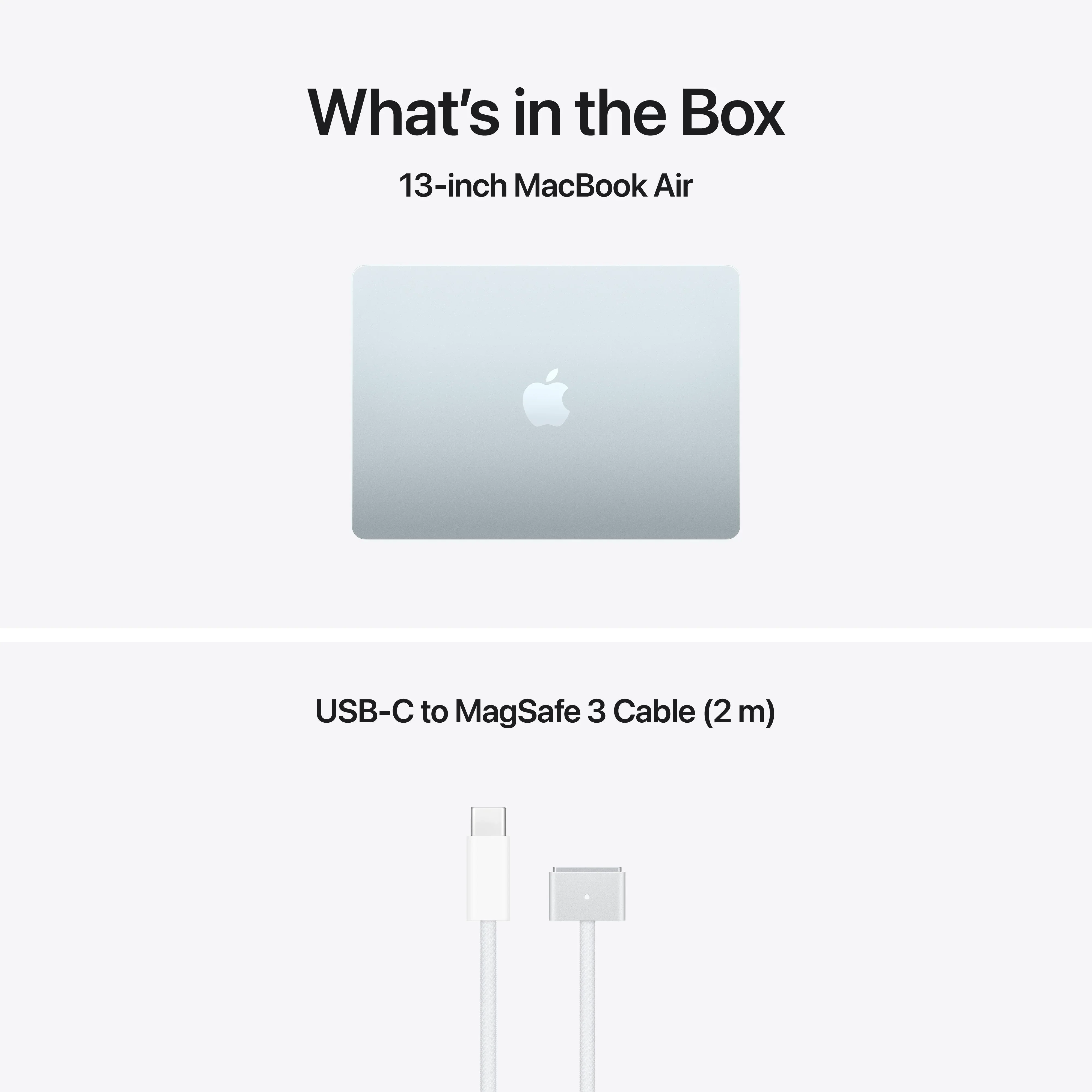 MacBook Air 13", procesor Apple M5, 10 nuclee CPU si 10 nuclee GPU, 24GB, 1TB SSD, Sky Blue, INT KB - Image 9
