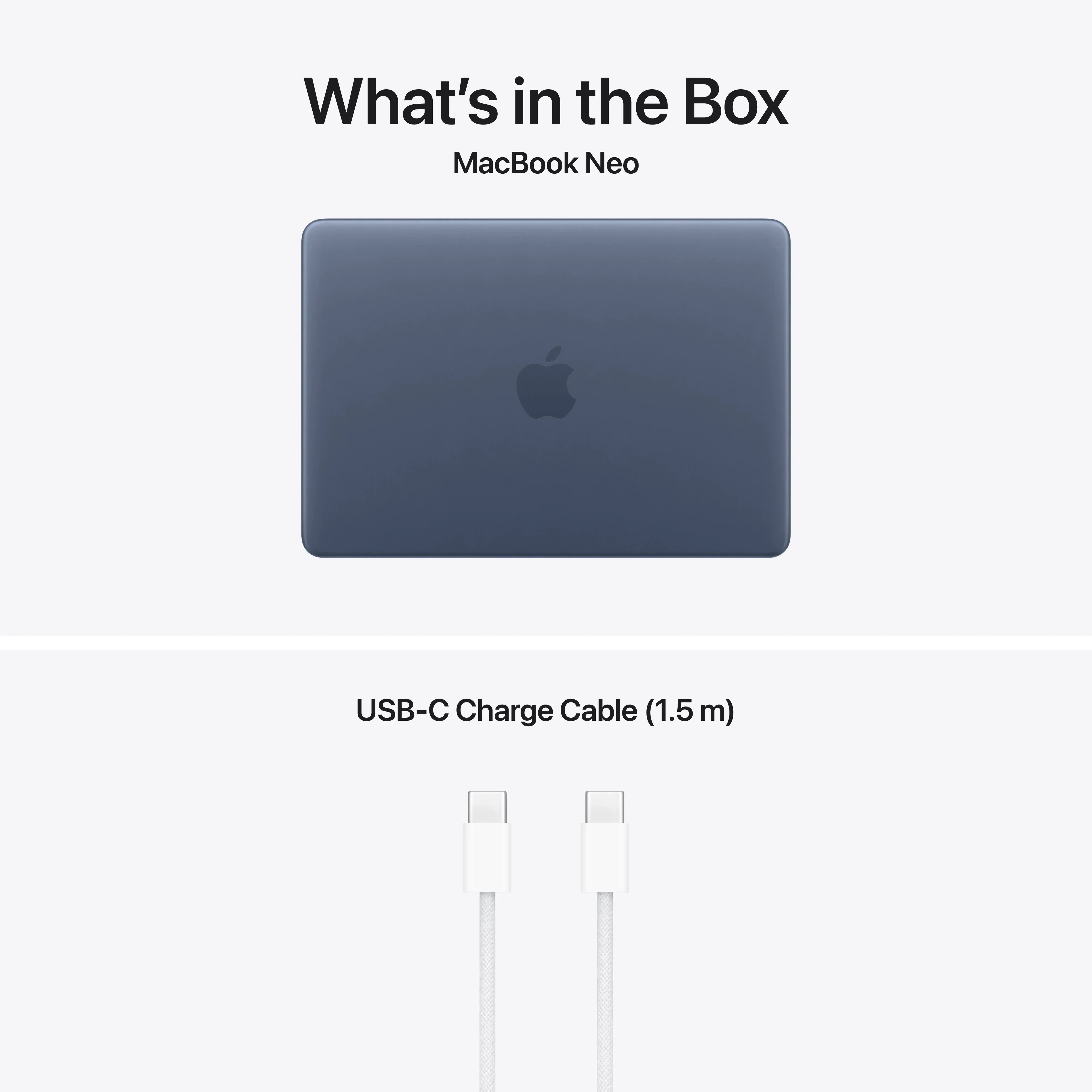 MacBook Neo 13", procesor Apple A18 Pro, 6 nuclee CPU si 5 nuclee GPU, Magic Keyboard si Touch ID, 512GB SSD, Indigo - Image 10