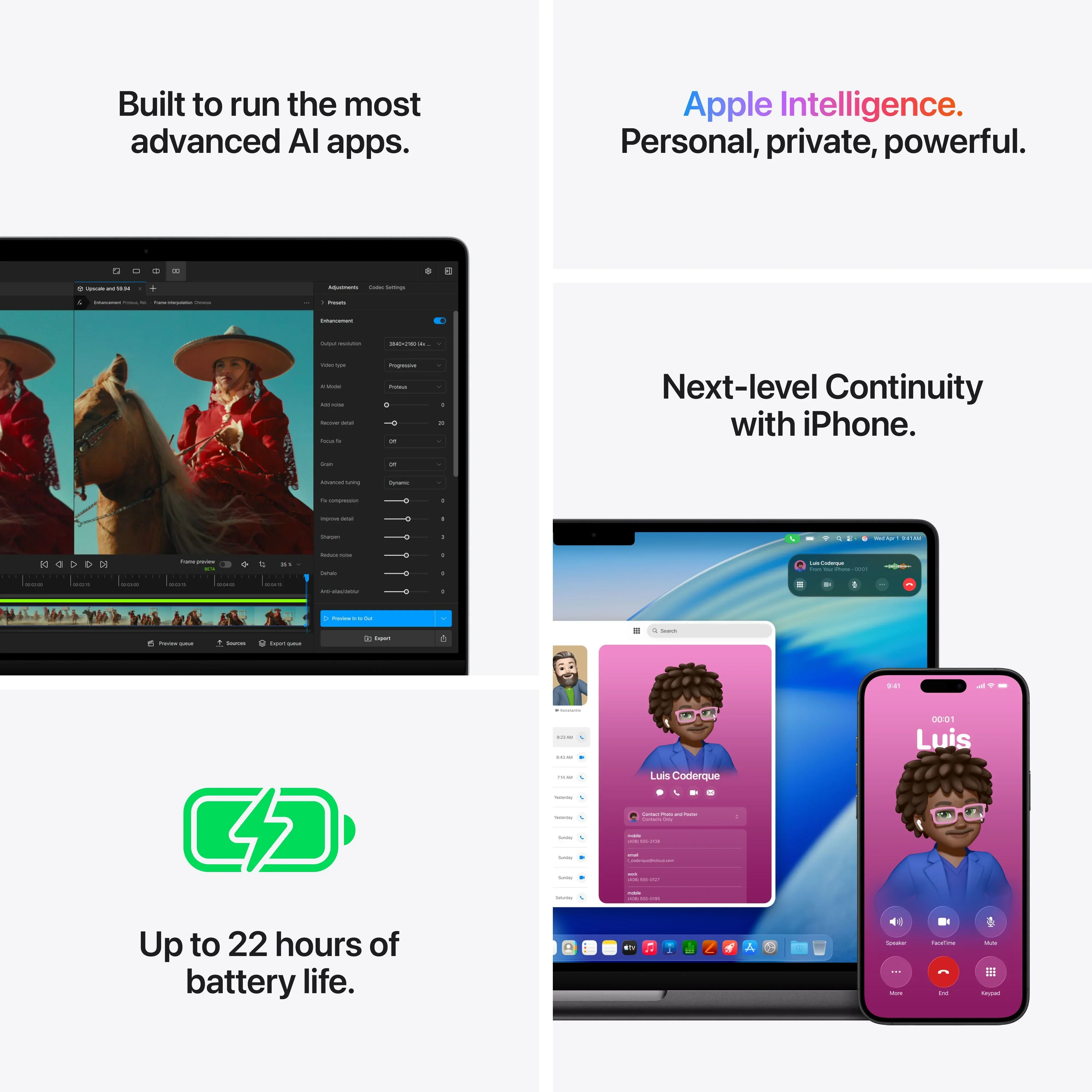 MacBook Pro 14", procesor Apple M5 Pro, 18 nuclee CPU si 20 nuclee GPU, 24GB, 2TB SSD, Silver, INT KB - Image 8