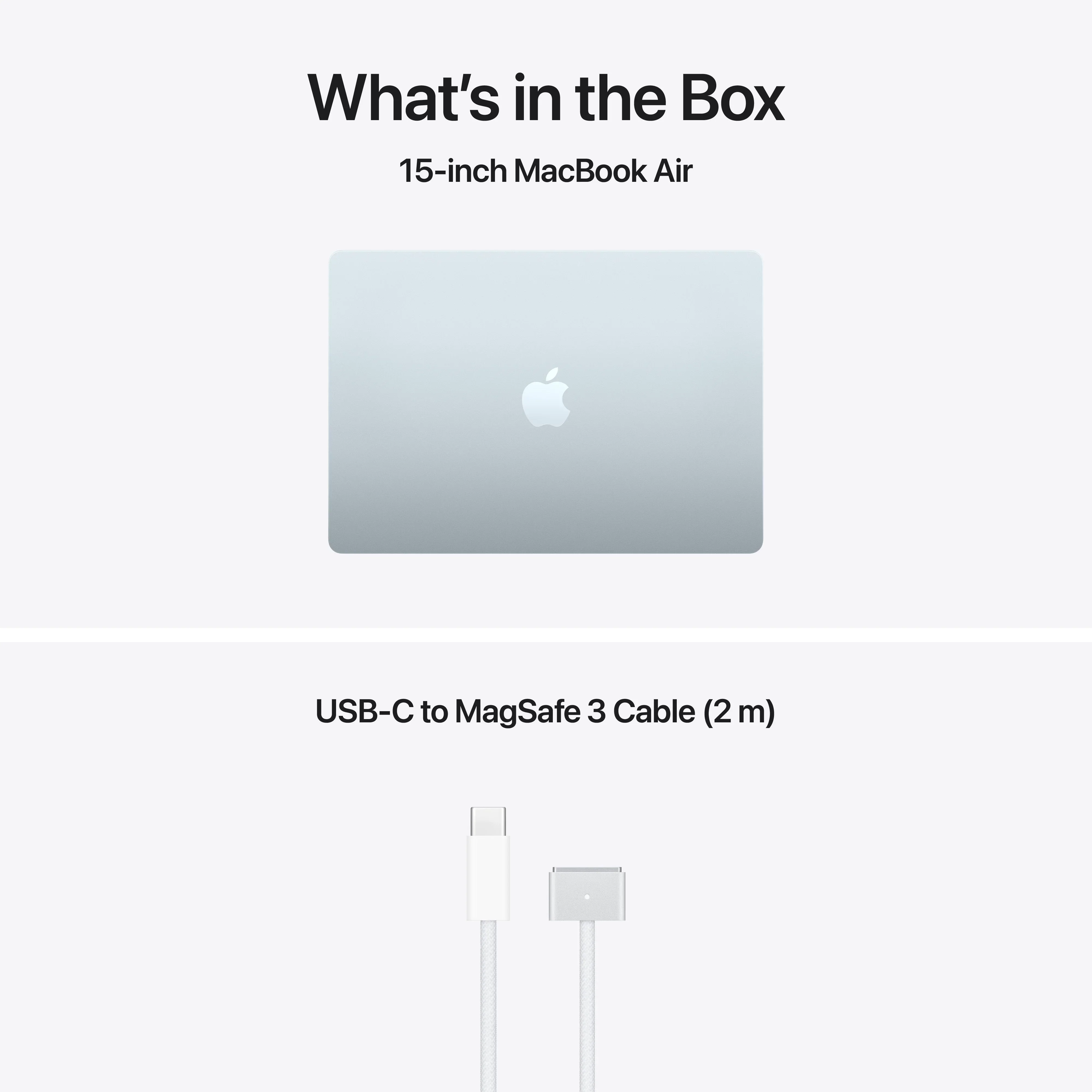 MacBook Air 15", procesor Apple M5, 10 nuclee CPU si 10 nuclee GPU, 16GB, 1TB SSD, Sky Blue, INT KB - Image 9