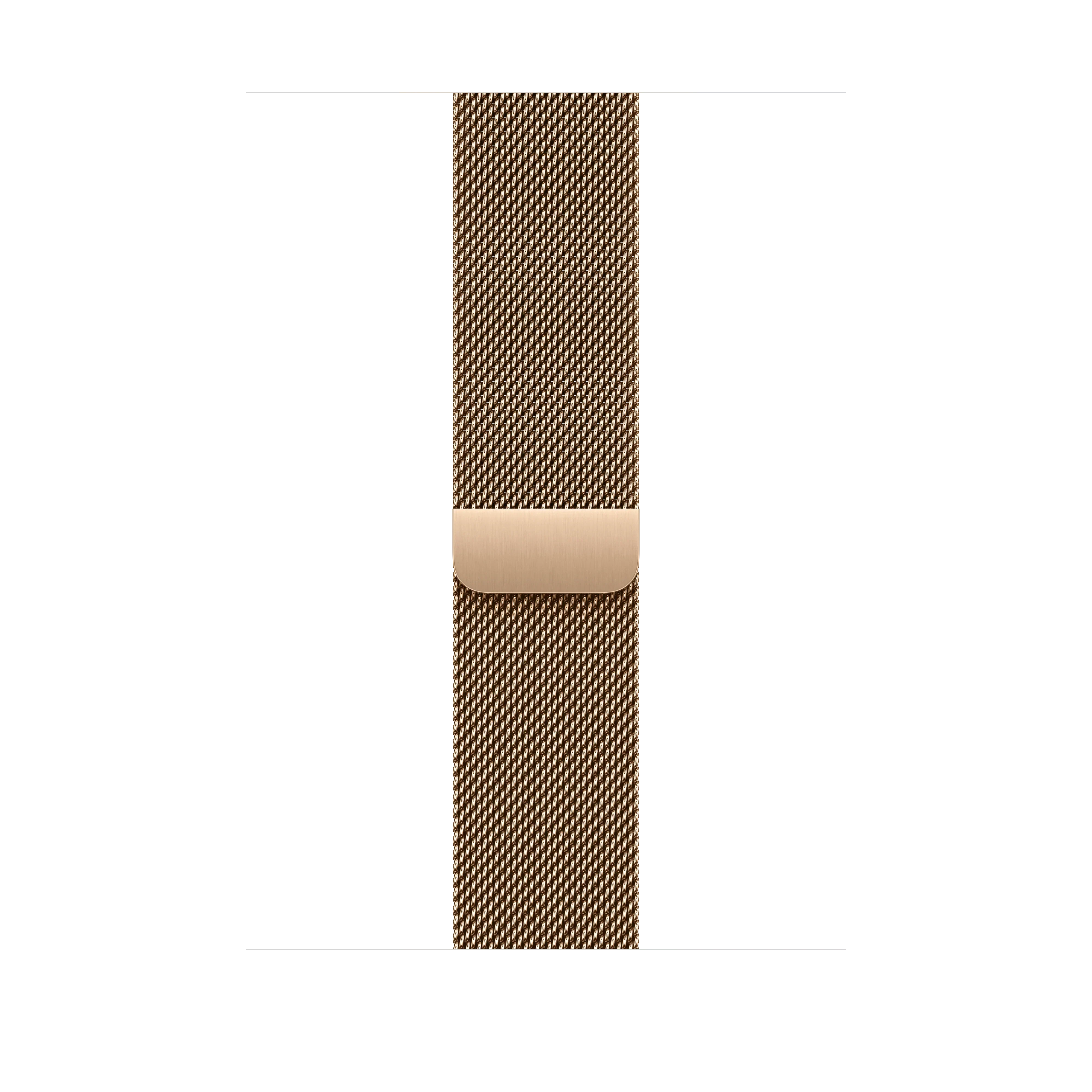 Curea Apple pentru Apple Watch 46mm Gold Milanese Loop - M/L