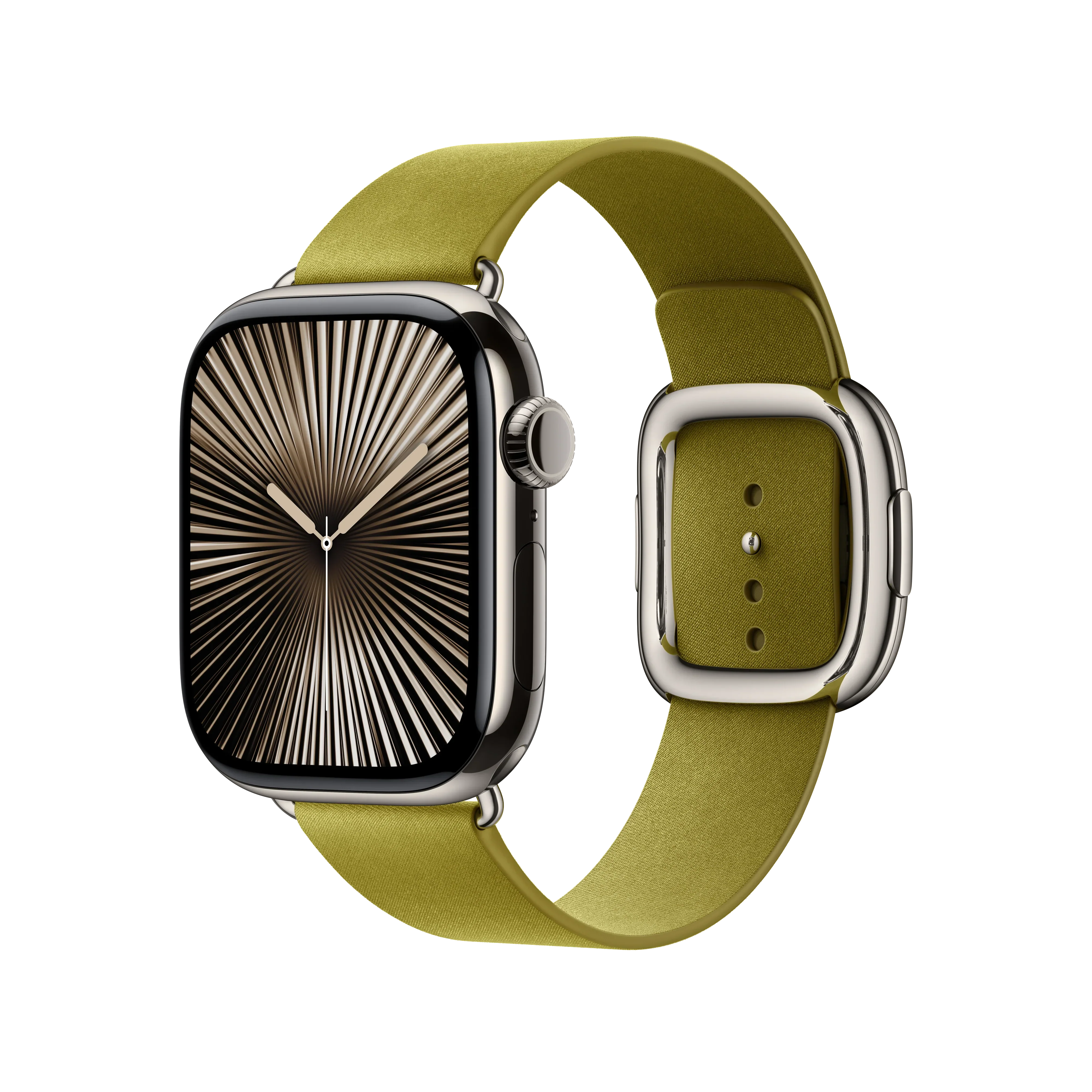 Curea Apple pentru Apple Watch 42mm Chartreuse Modern Buckle - Medium - Image 2