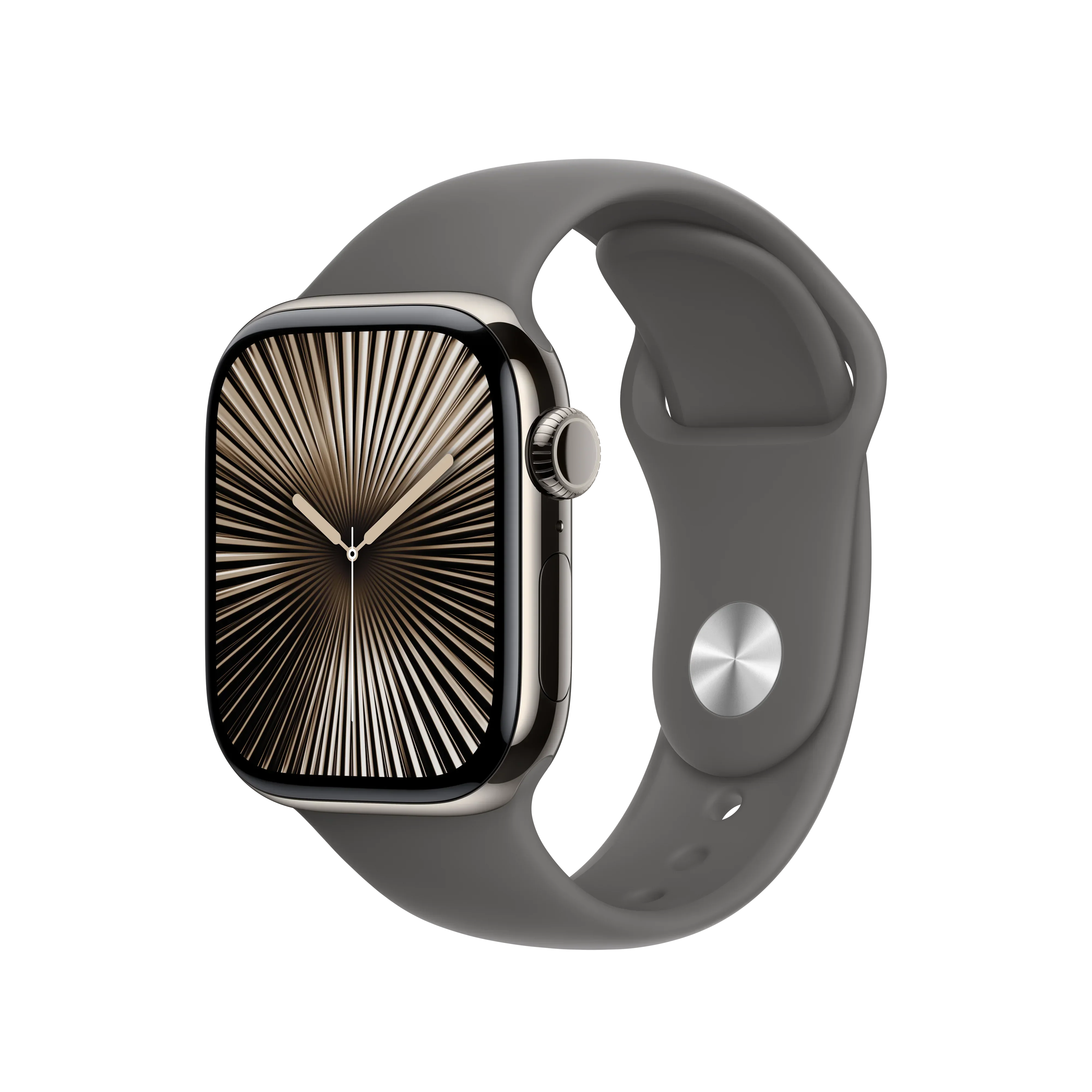 Curea Apple pentru Apple Watch 42mm Stone Grey Sport Band - M/L - Image 2