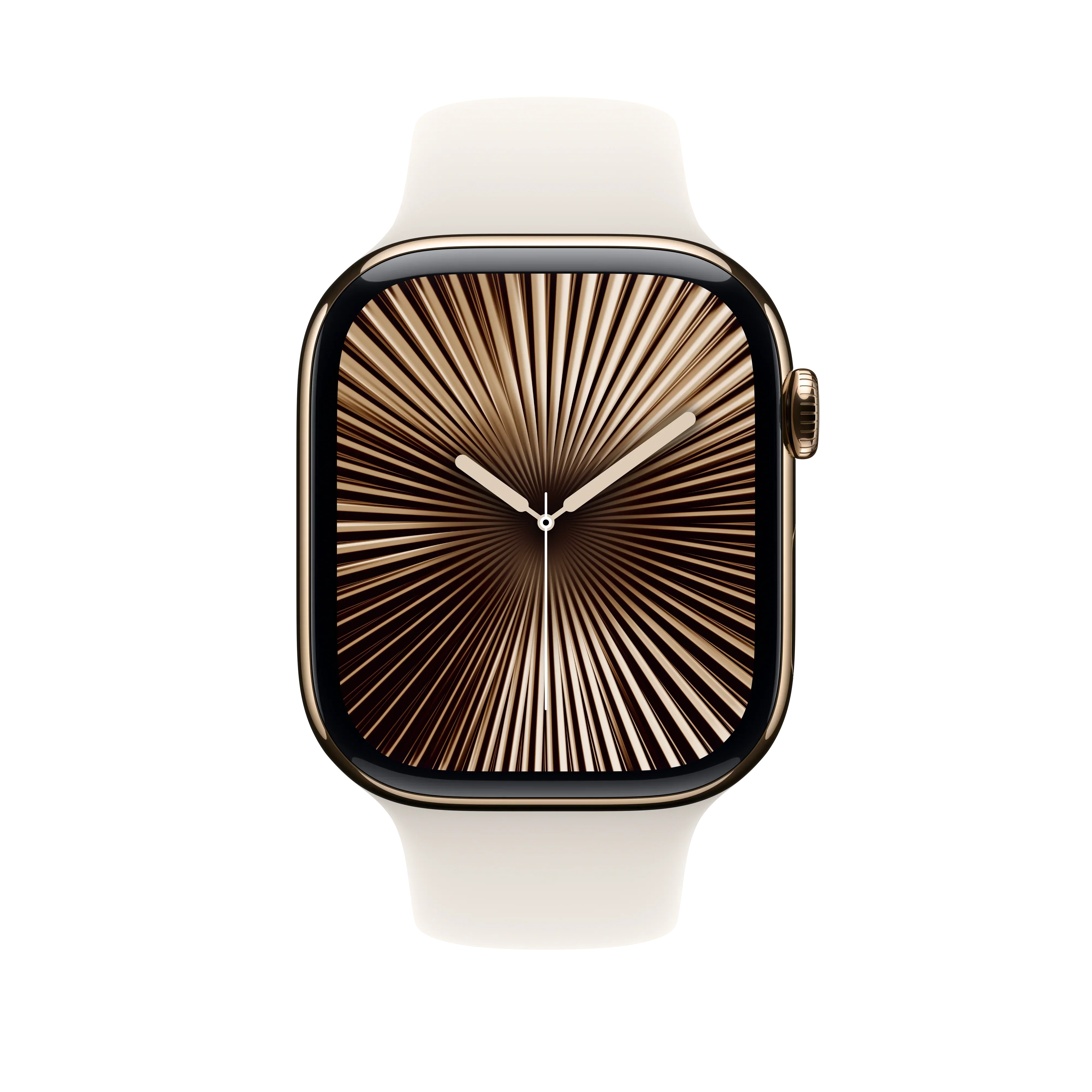 Curea Apple pentru Apple Watch 46mm Starlight Sport Band - S/M - Image 3
