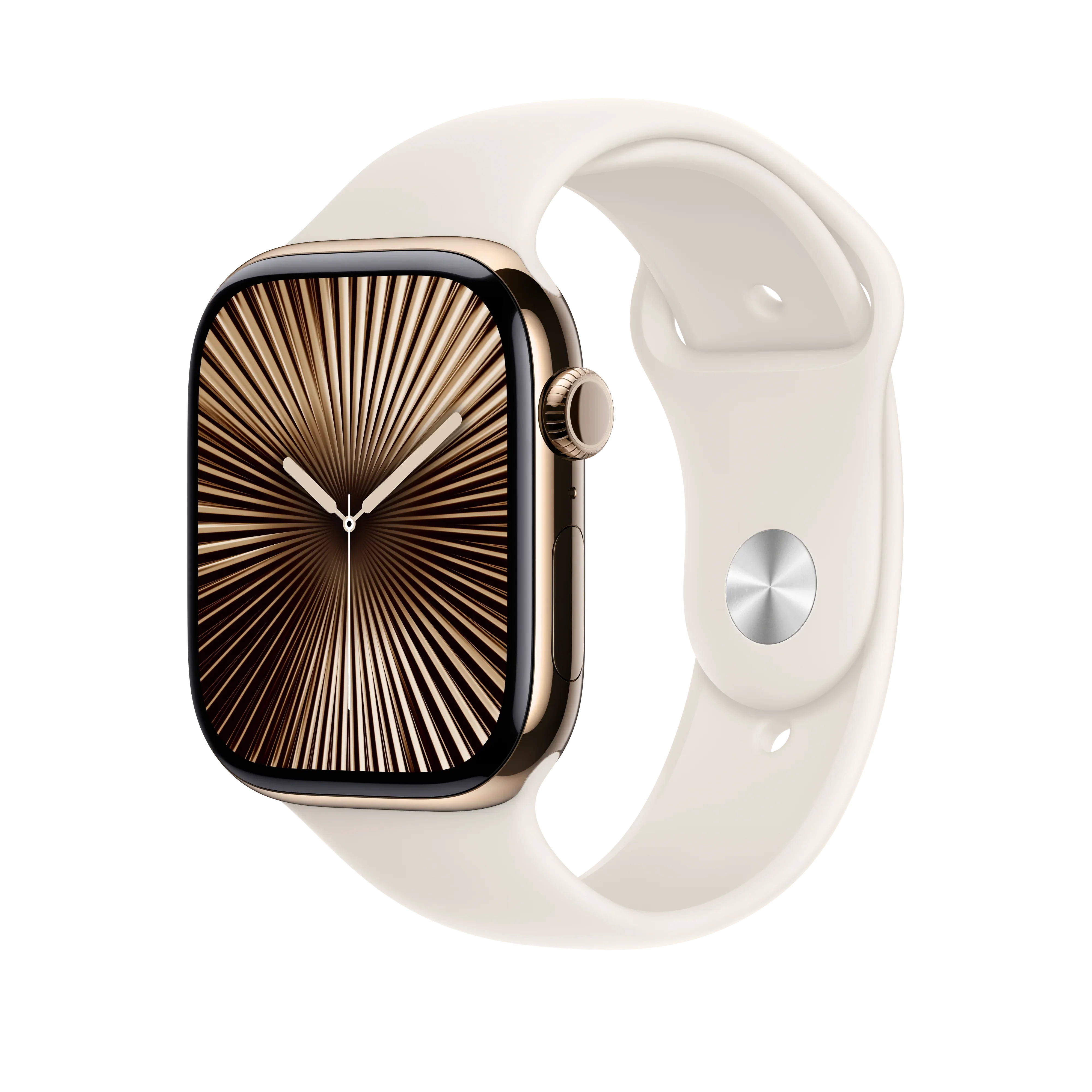 Curea Apple pentru Apple Watch 46mm Starlight Sport Band - M/L - Image 2