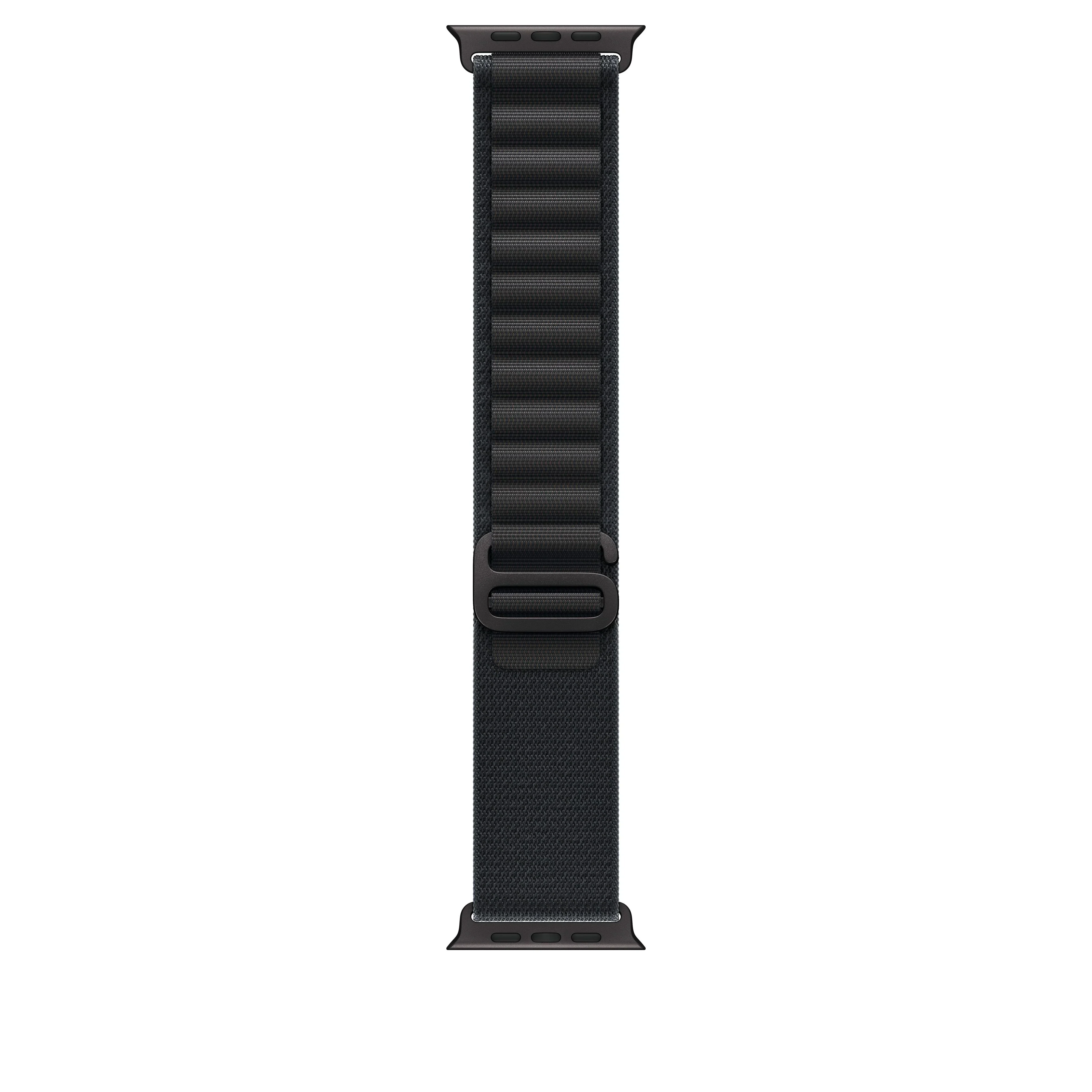 Curea Apple pentru Apple Watch 49mm Black Alpine Loop Large Black Titanium Finish