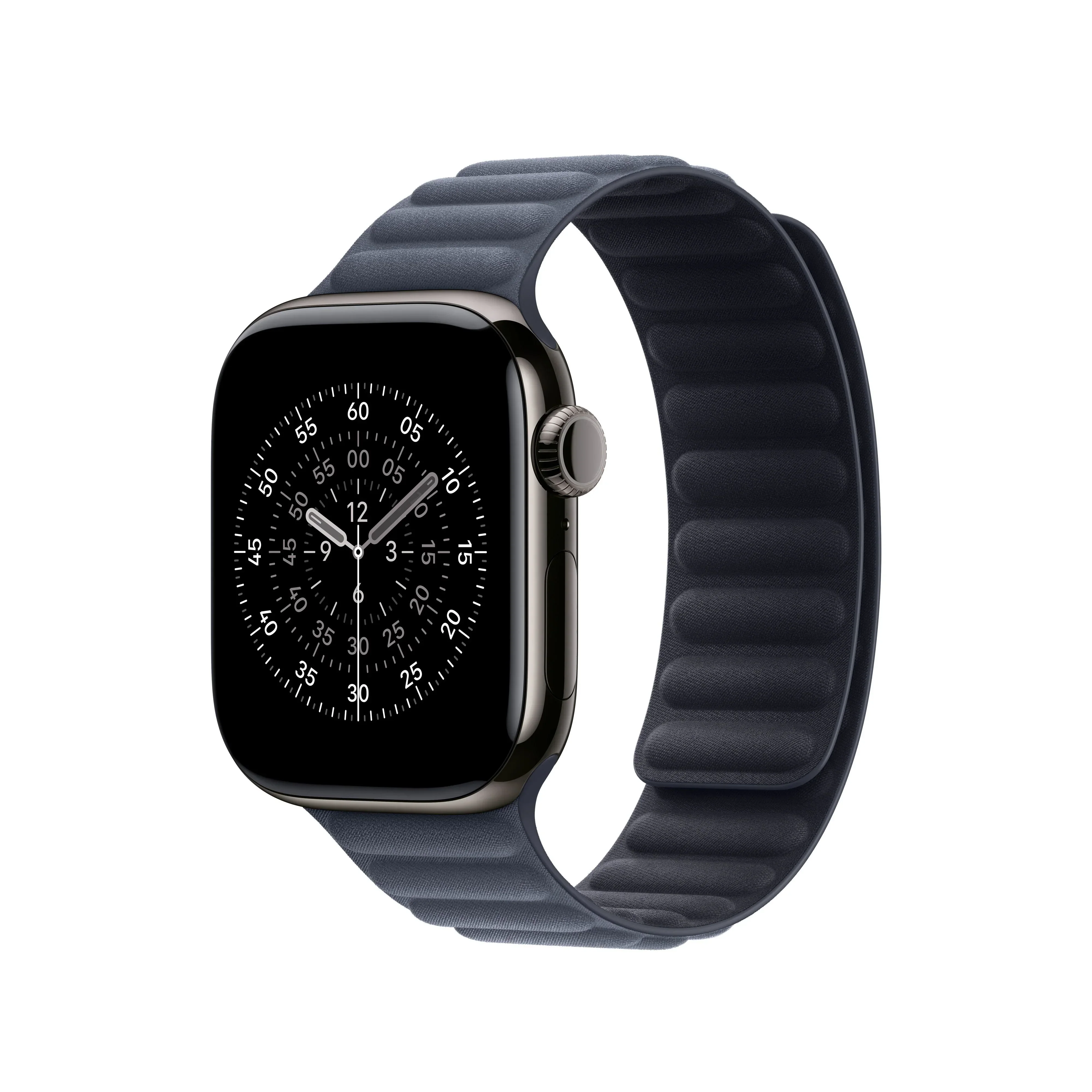 Curea Apple pentru Apple Watch 42mm Navy Magnetic Link S/M - Image 2