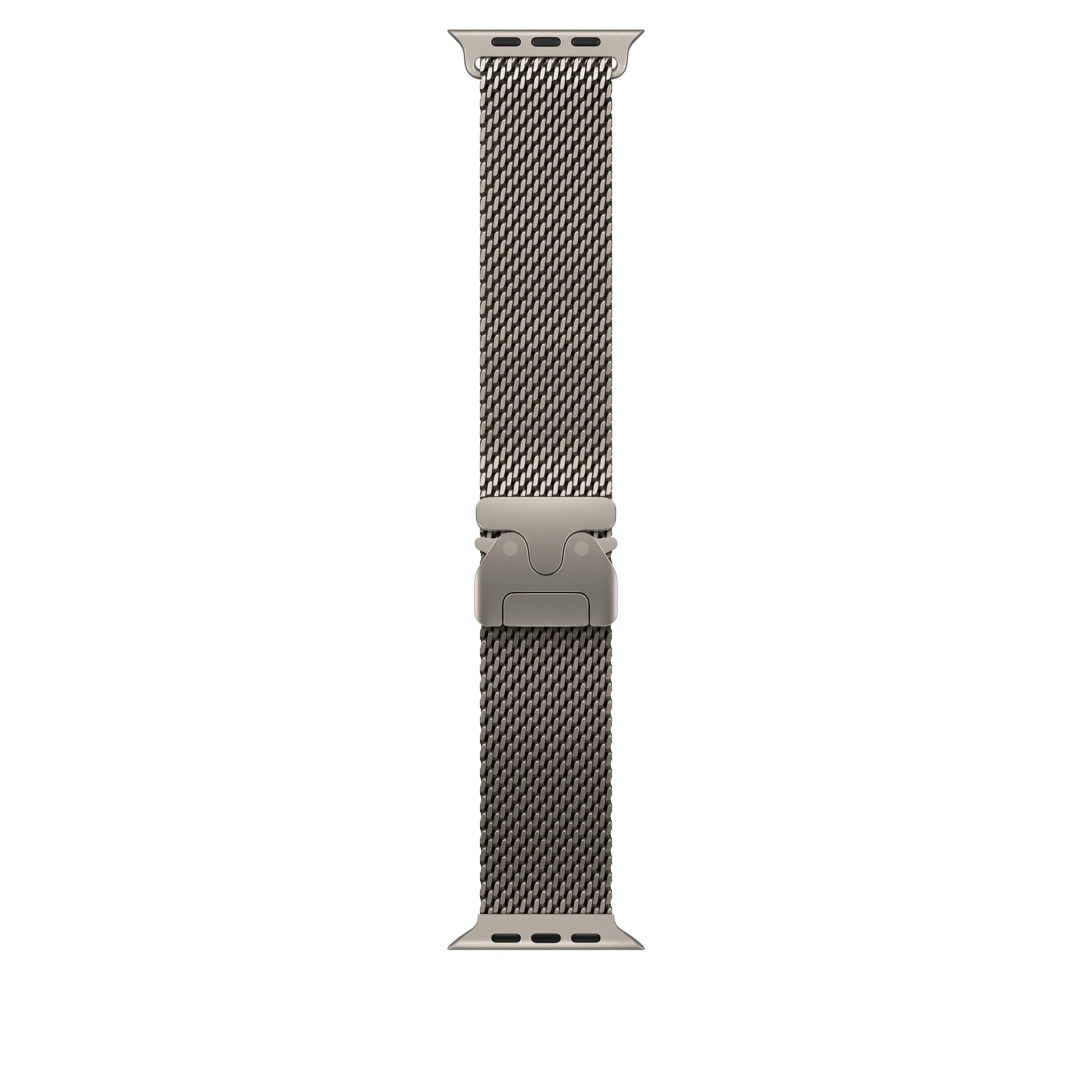 Curea Apple pentru Apple Watch 49mm Natural Titanium Milanese Loop Small
