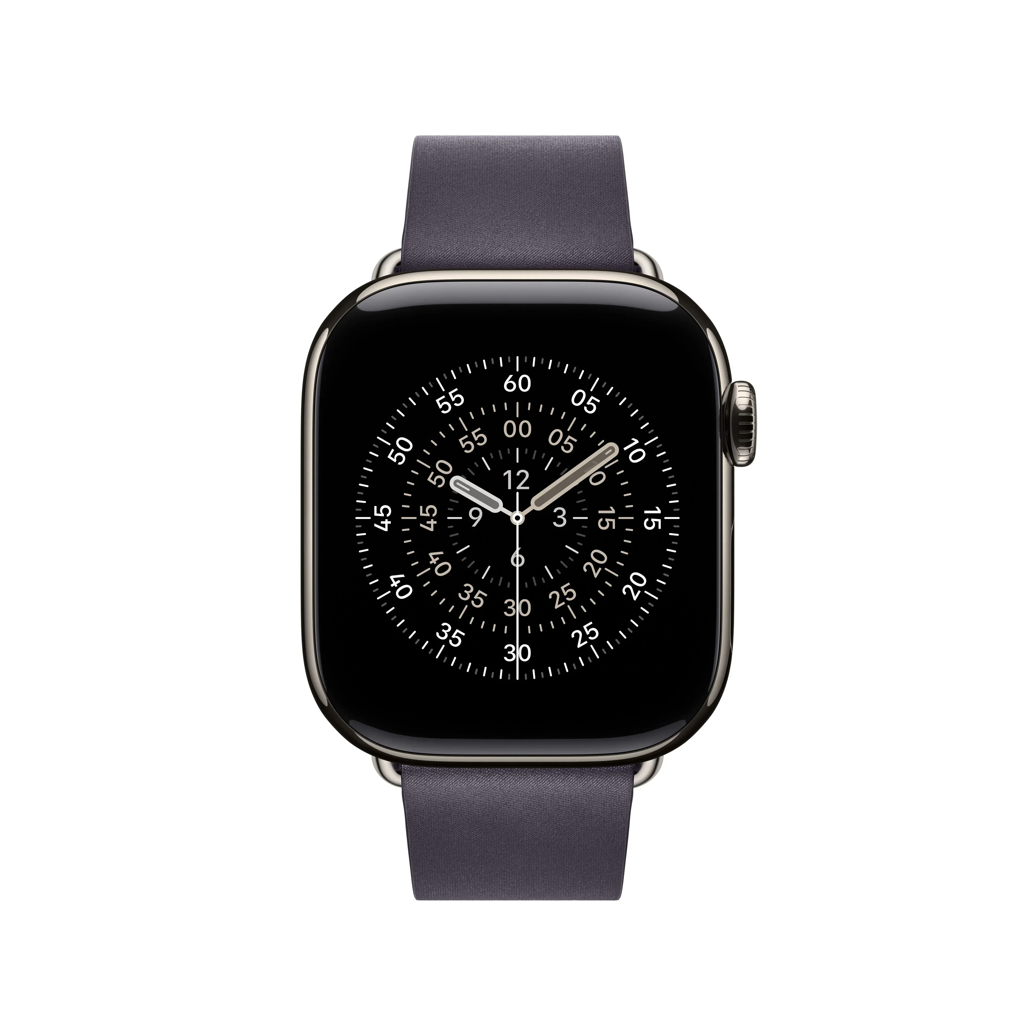 Curea Apple pentru Apple Watch 42mm Midnight Purple Modern Buckle Large - Image 3