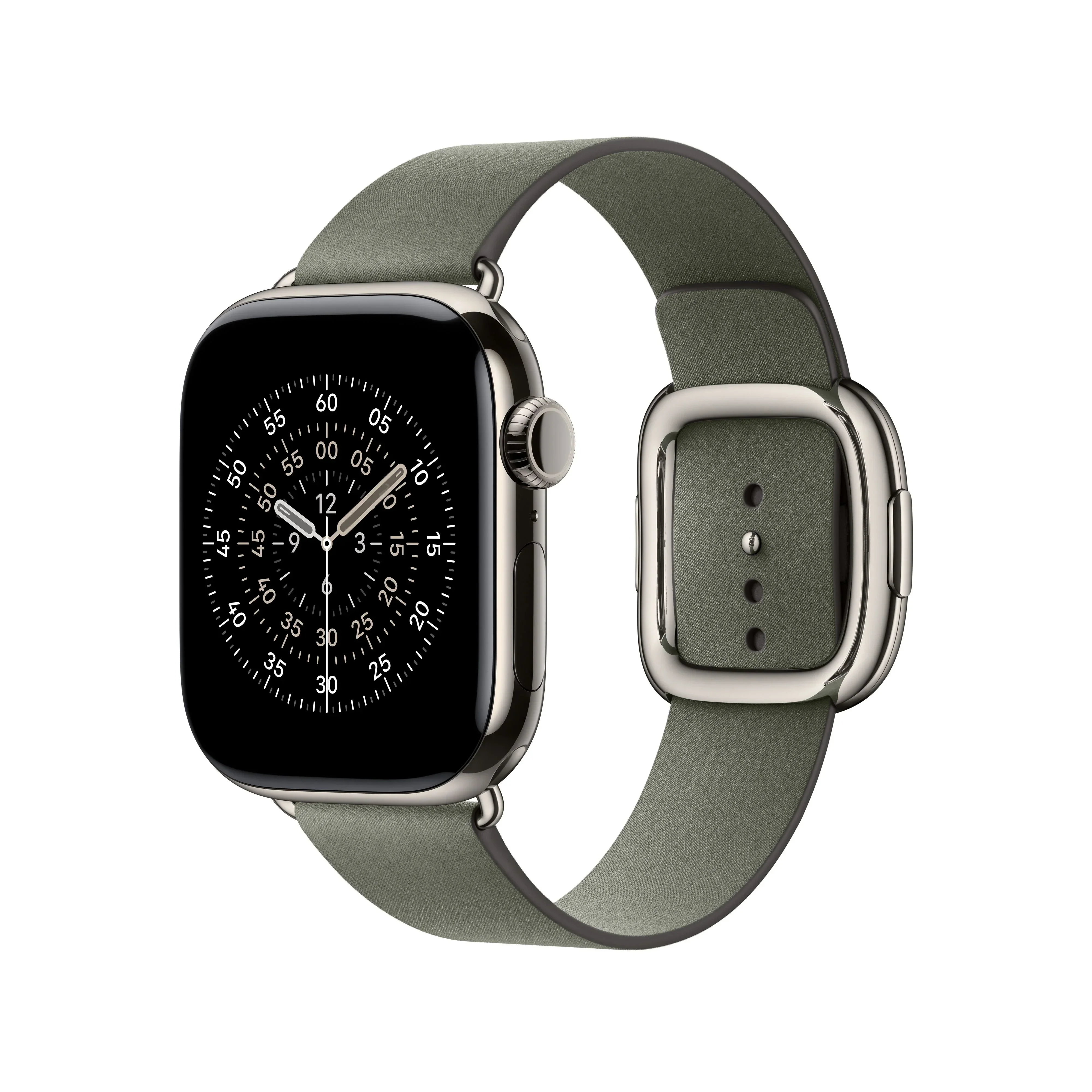 Curea Apple pentru Apple Watch 42mm Sage Grey Modern Buckle Medium - Image 2
