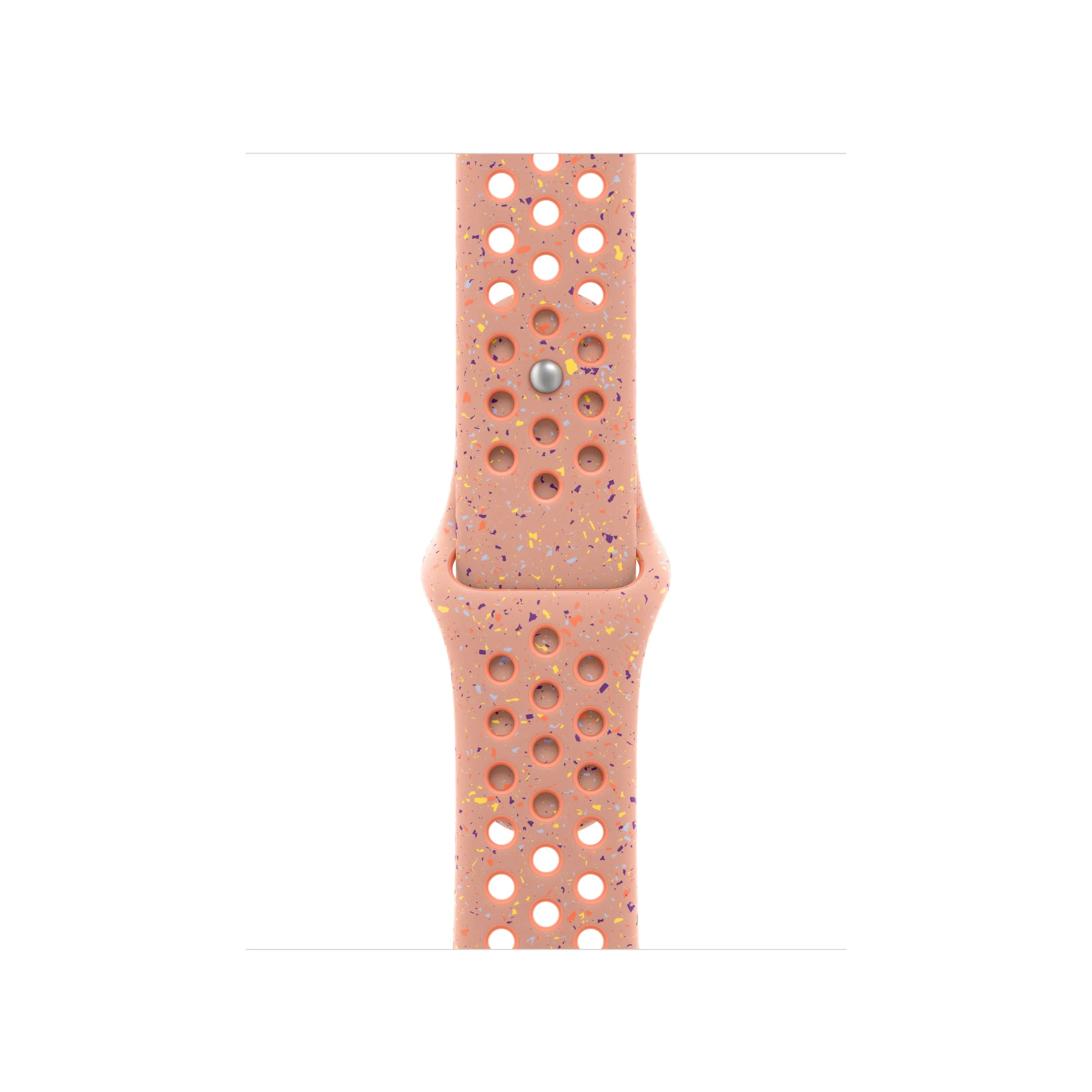 Curea Apple pentru Apple Watch 42mm Alpenglow Pink Nike Sport Band S/M