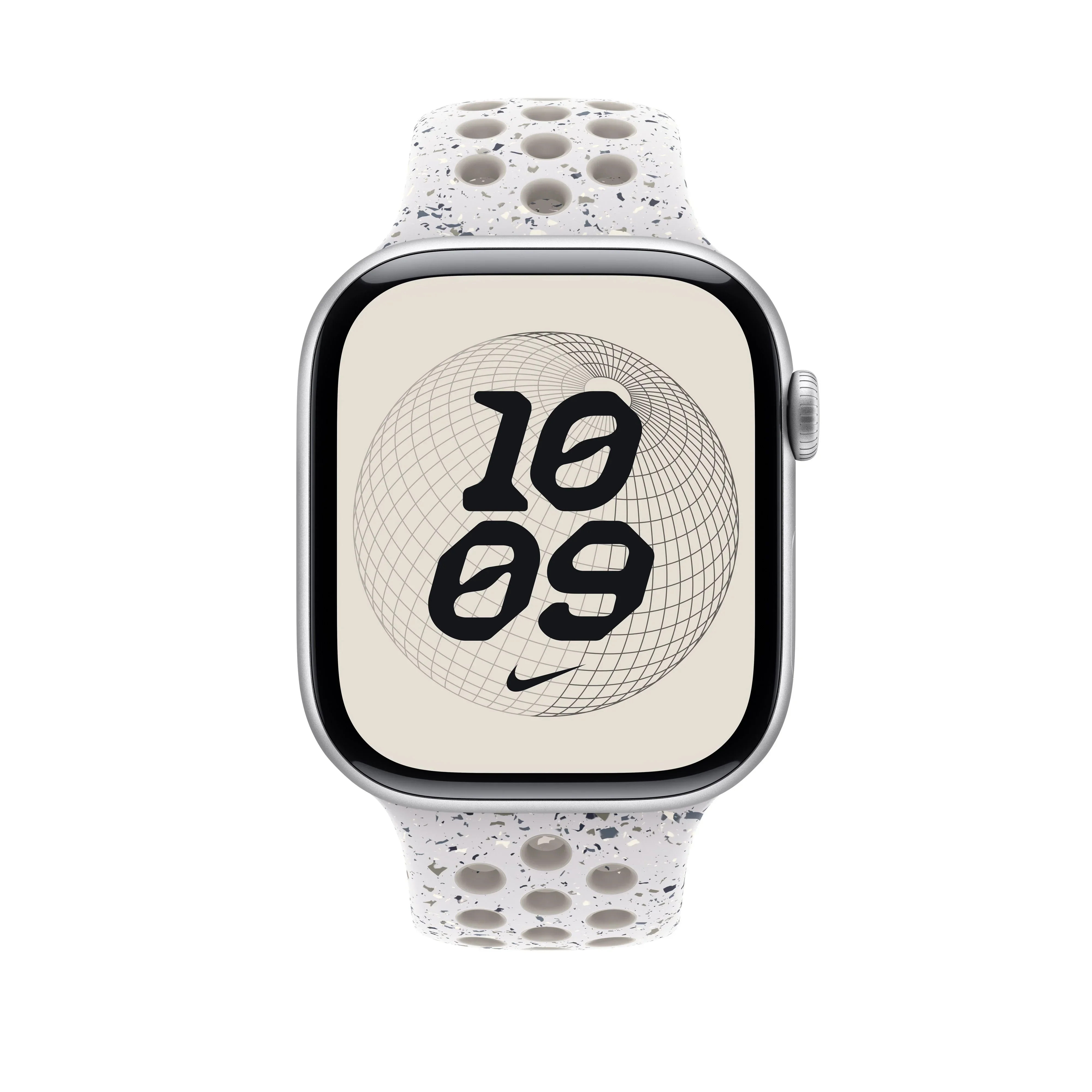 Curea Apple pentru Apple Watch 46mm Veiled Grey Nike Sport Band M/L - Image 3