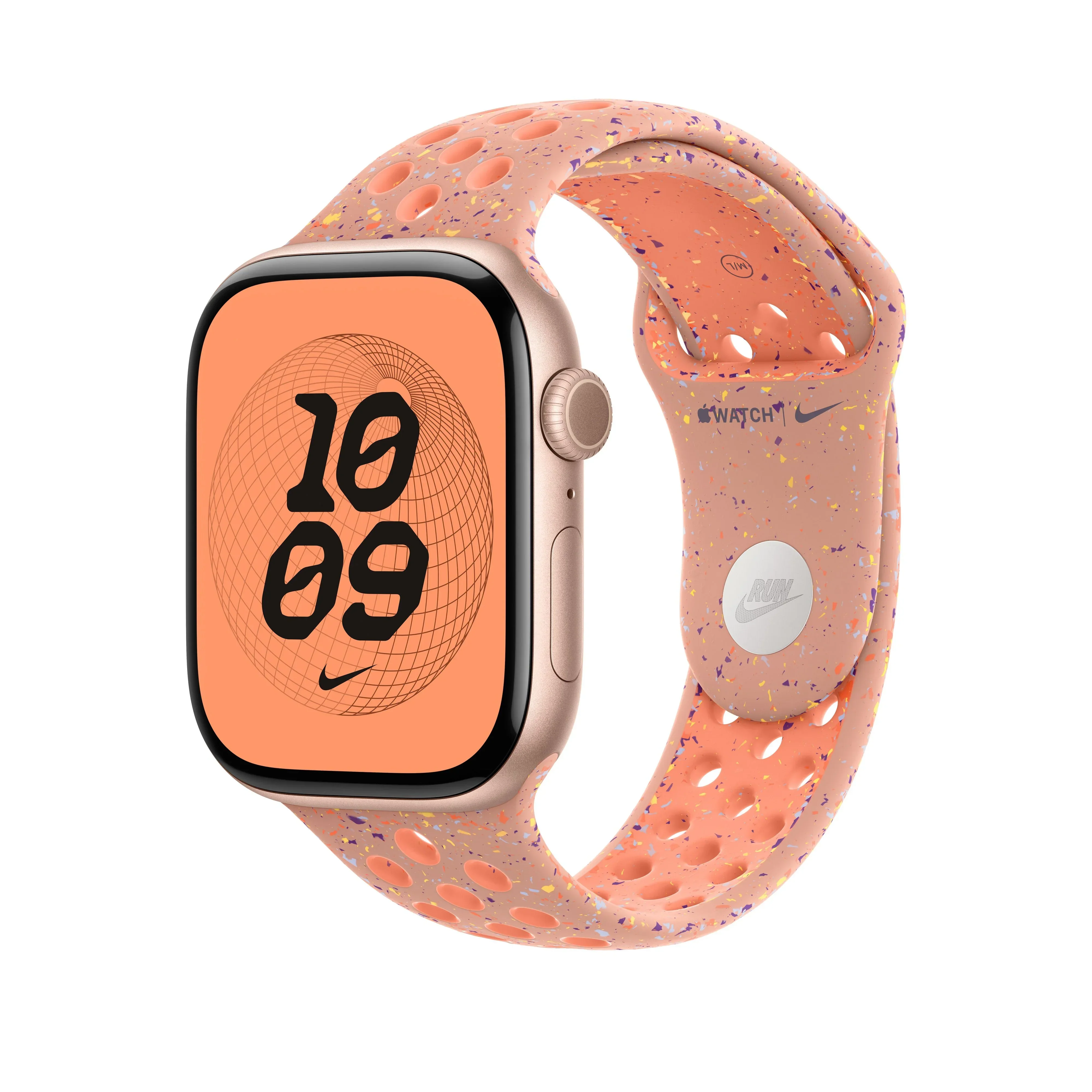 Curea Apple pentru Apple Watch 46mm Alpenglow Pink Nike Sport Band S/M - Image 2
