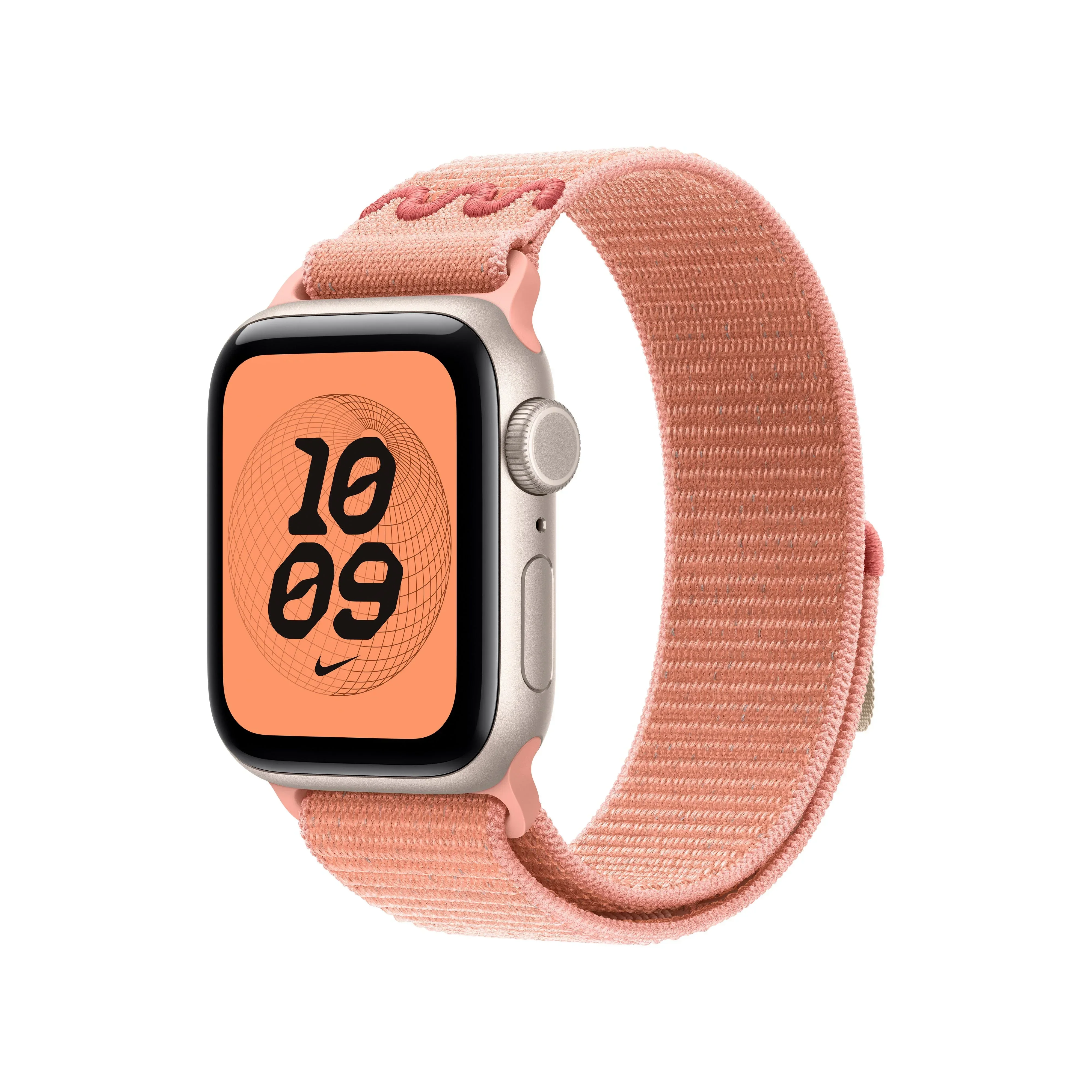 Curea Apple pentru Apple Watch 40mm Alpenglow Pink Nike Sport Loop - Image 2
