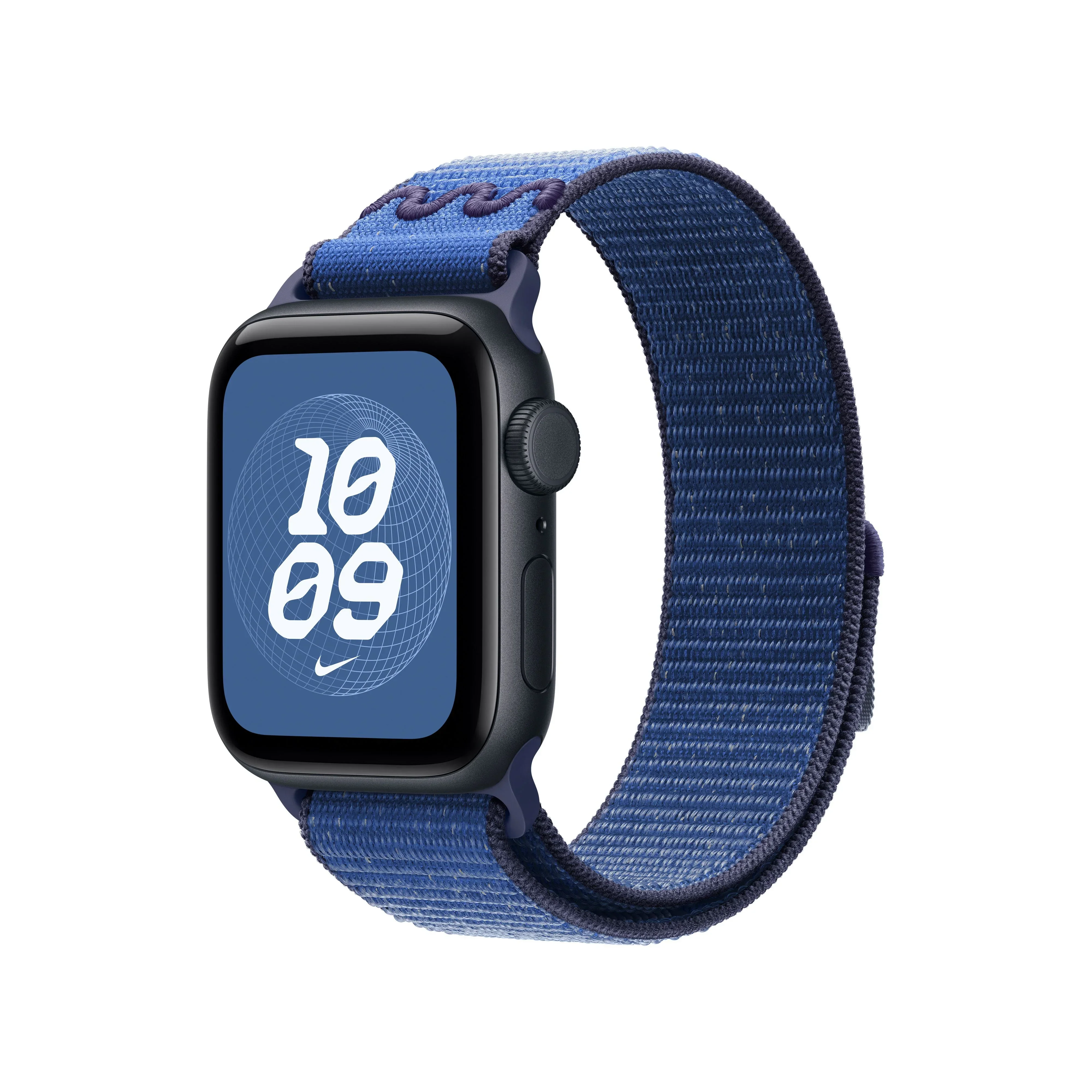 Curea Apple pentru Apple Watch 40mm Blue Ribbon Nike Sport Loop - Image 2