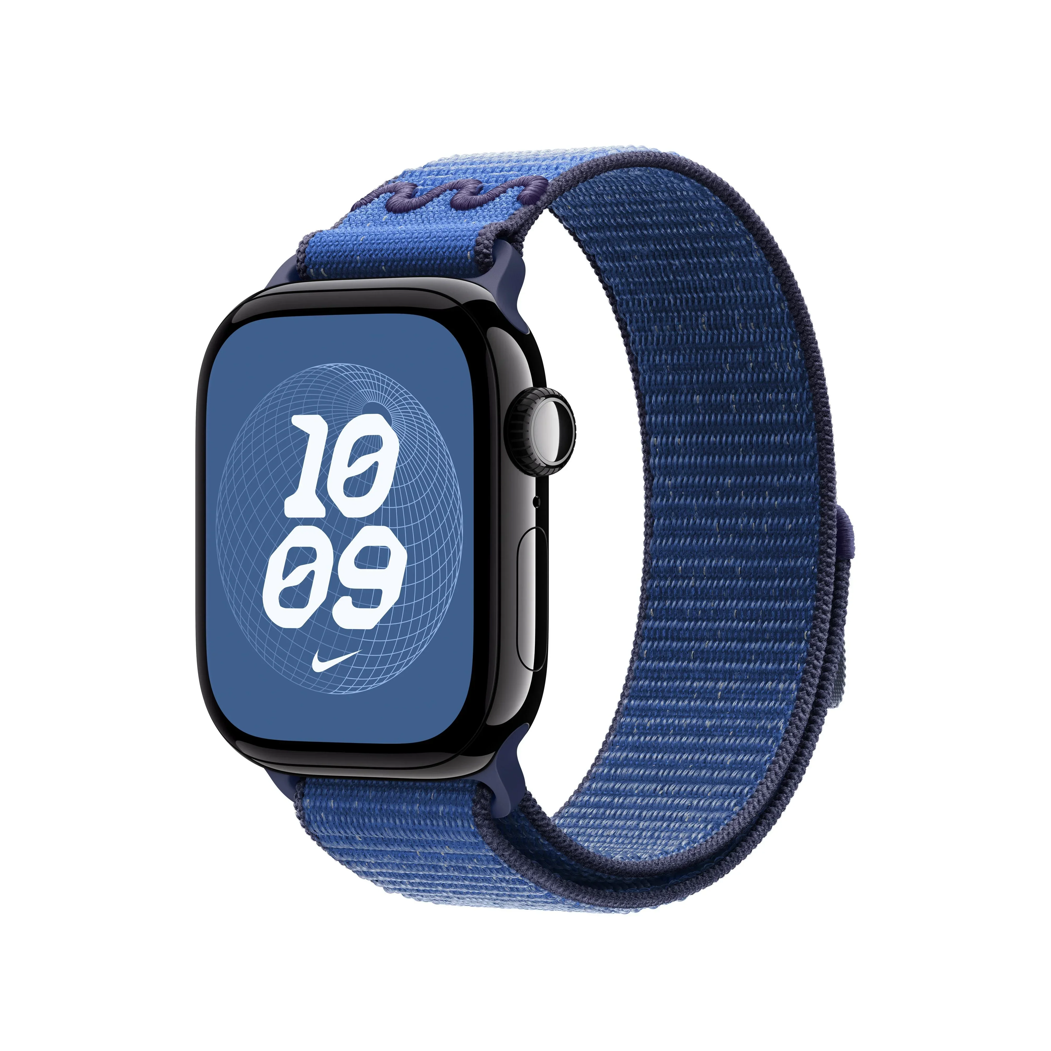Curea Apple pentru Apple Watch 42mm Blue Ribbon Nike Sport Loop - Image 2