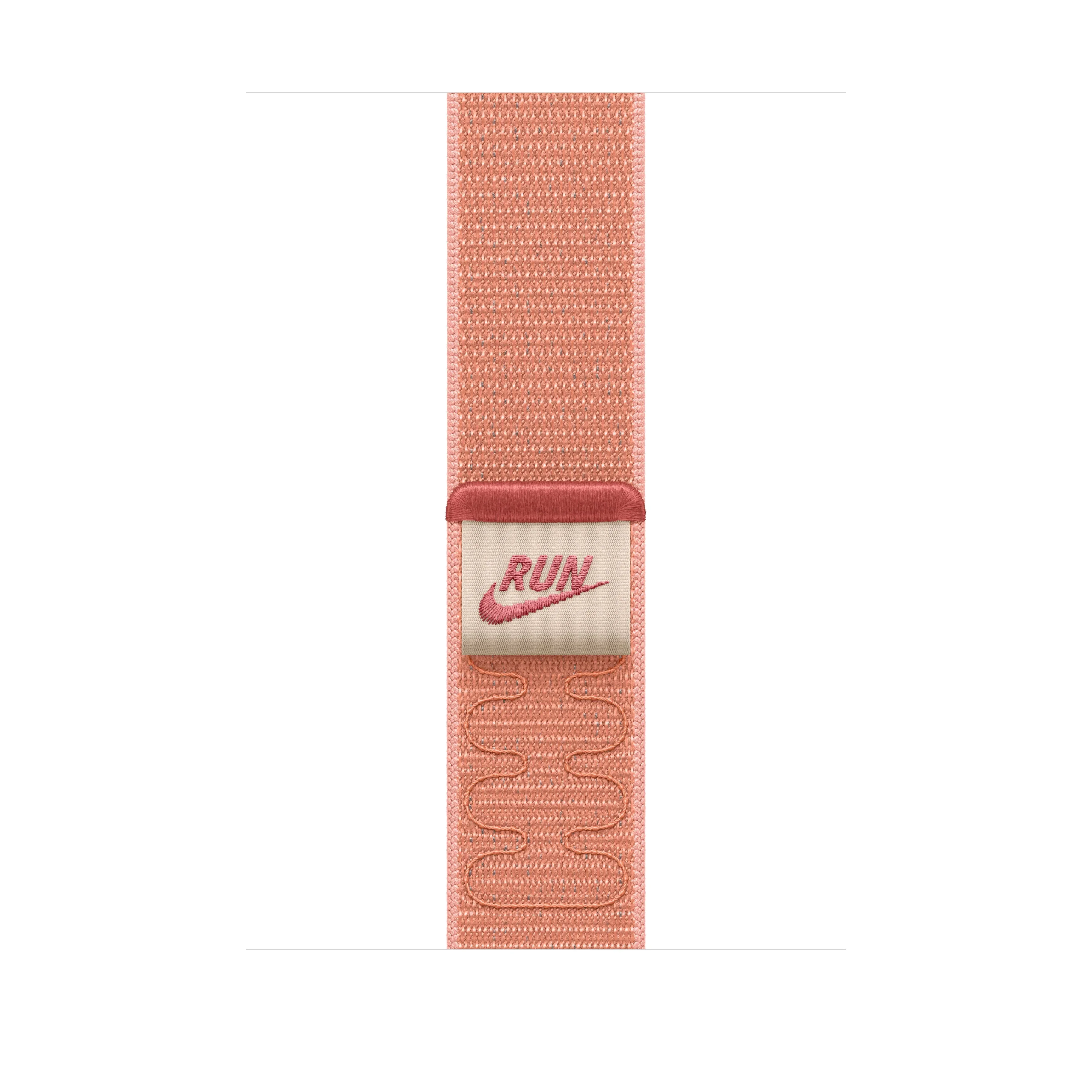 Curea Apple pentru Apple Watch 46mm Alpenglow Pink Nike Sport Loop
