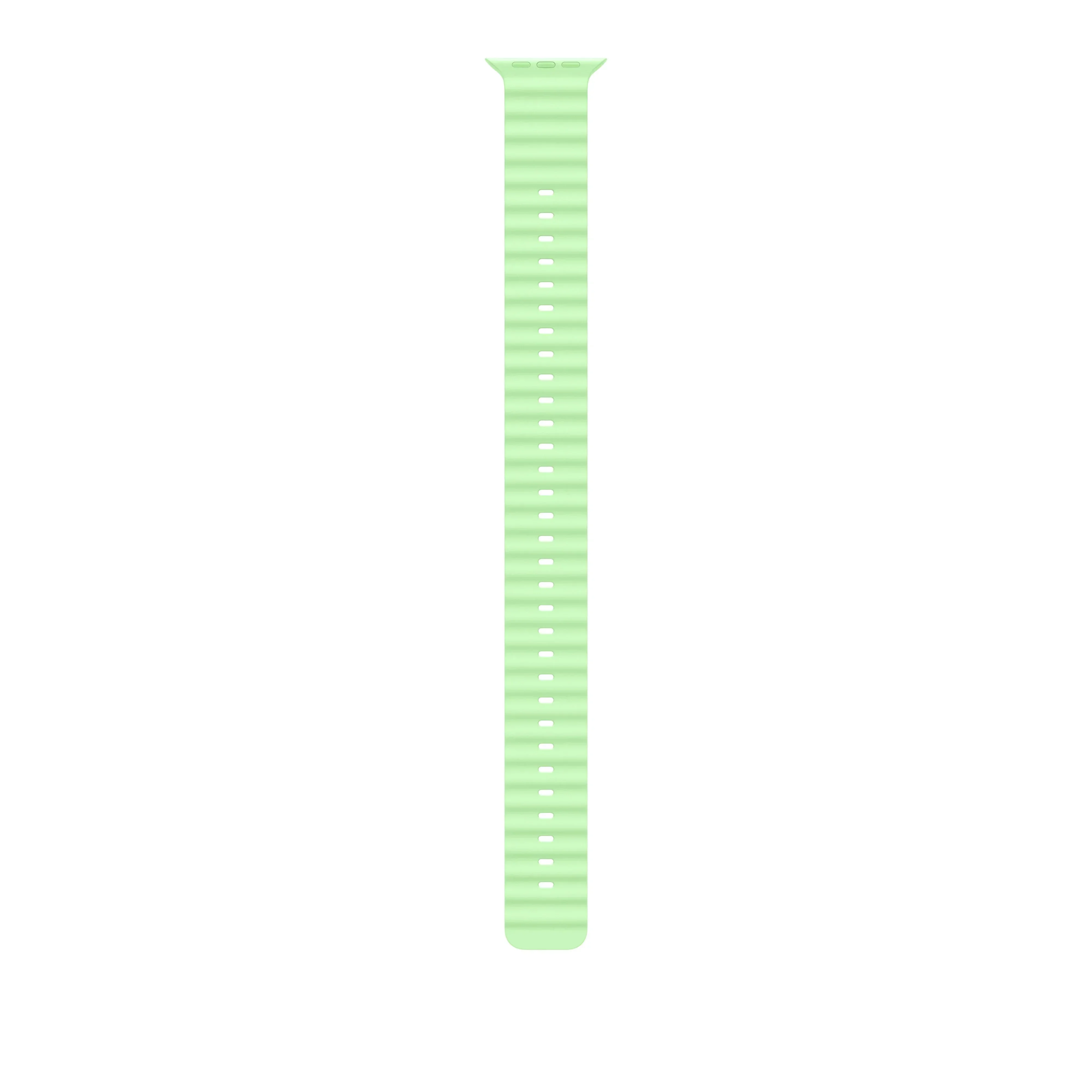 Curea Apple pentru Apple Watch 49mm Neon Green Ocean Band Extension Black Titanium Finish