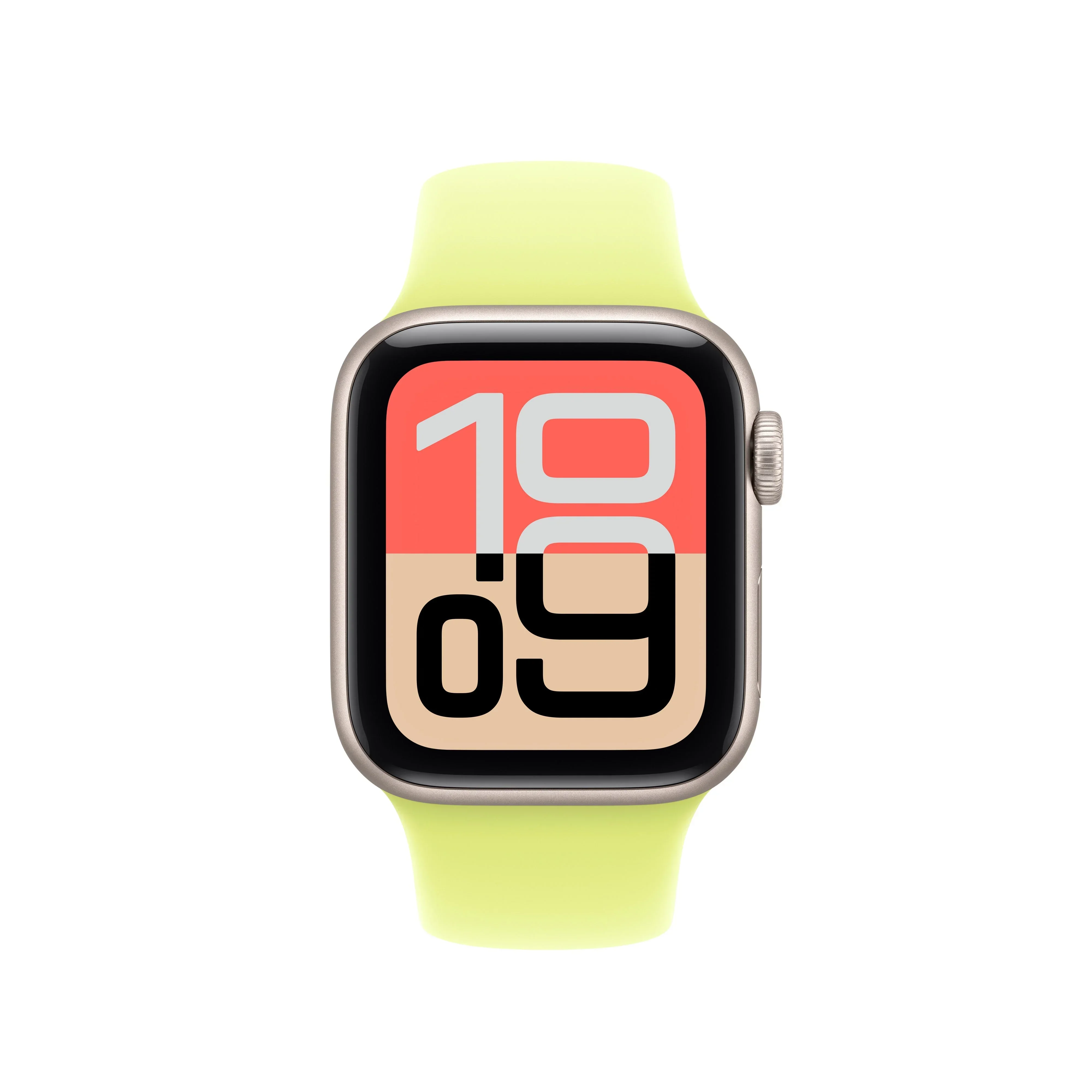 Curea Apple pentru Apple Watch 40mm Neon Yellow Sport Band S/M - Image 3