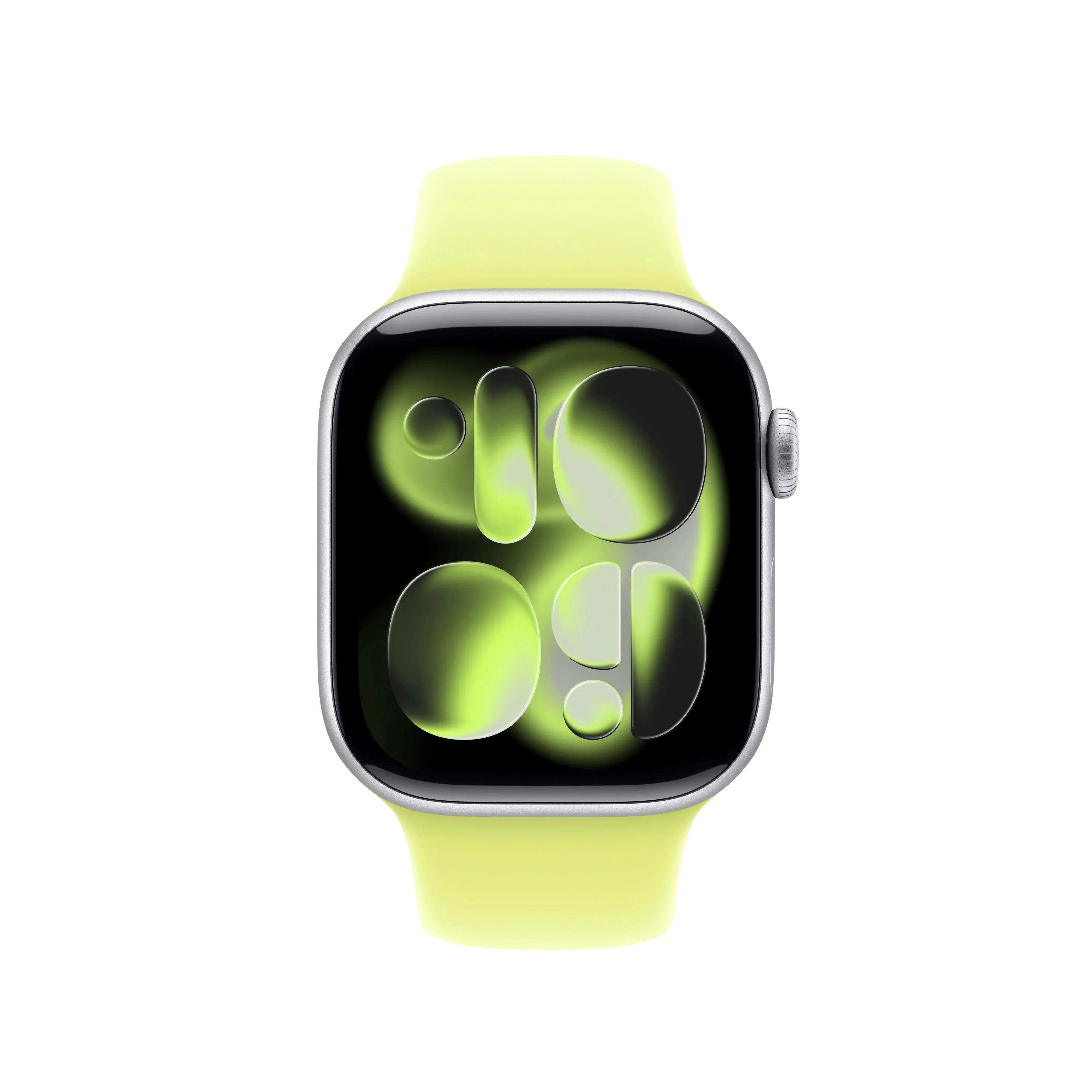 Curea Apple pentru Apple Watch 42mm Neon Yellow Sport Band S/M - Image 3