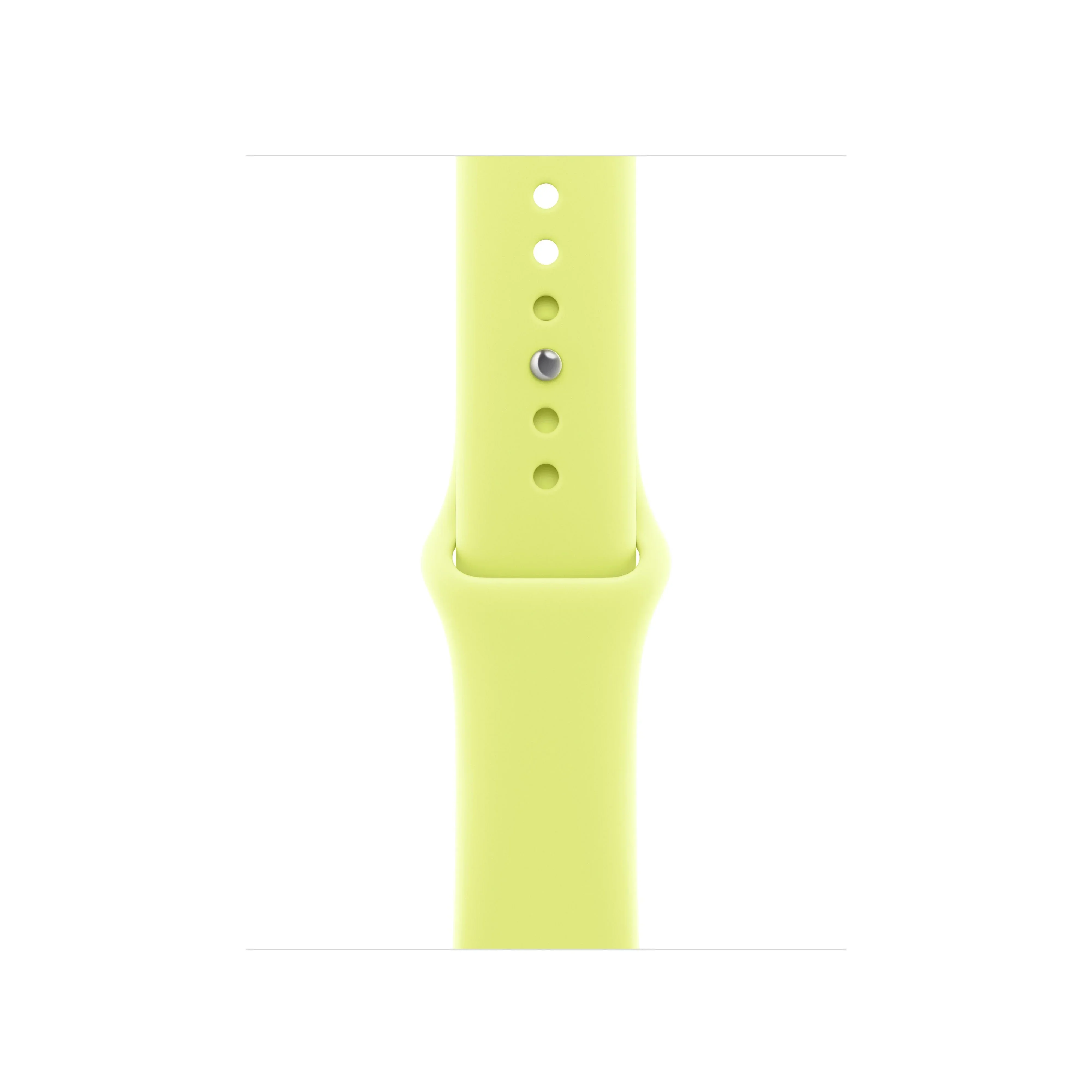 Curea Apple pentru Apple Watch 42mm Neon Yellow Sport Band M/L
