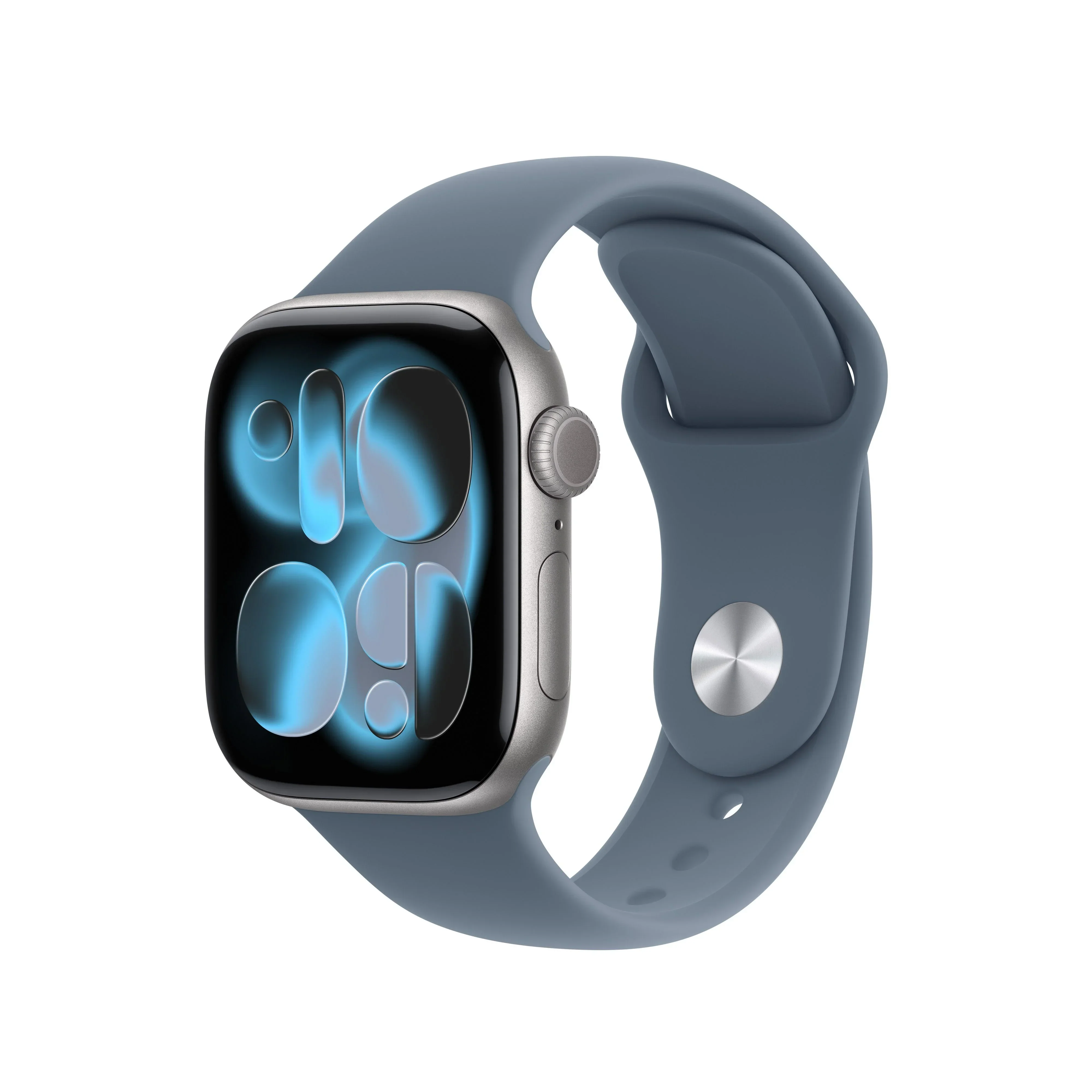 Curea Apple pentru Apple Watch 42mm Anchor Blue Sport Band S/M - Image 2