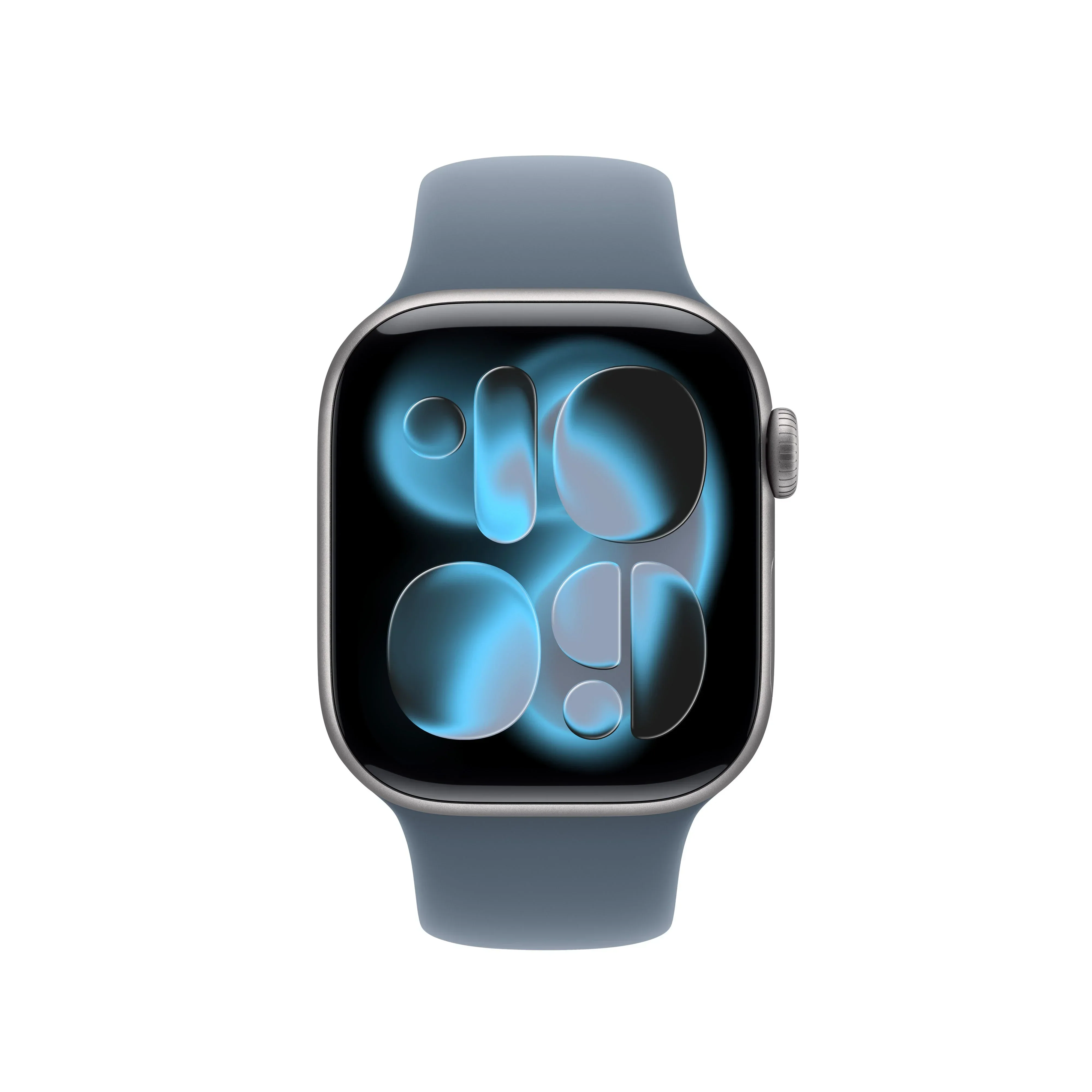 Curea Apple pentru Apple Watch 42mm Anchor Blue Sport Band S/M - Image 3