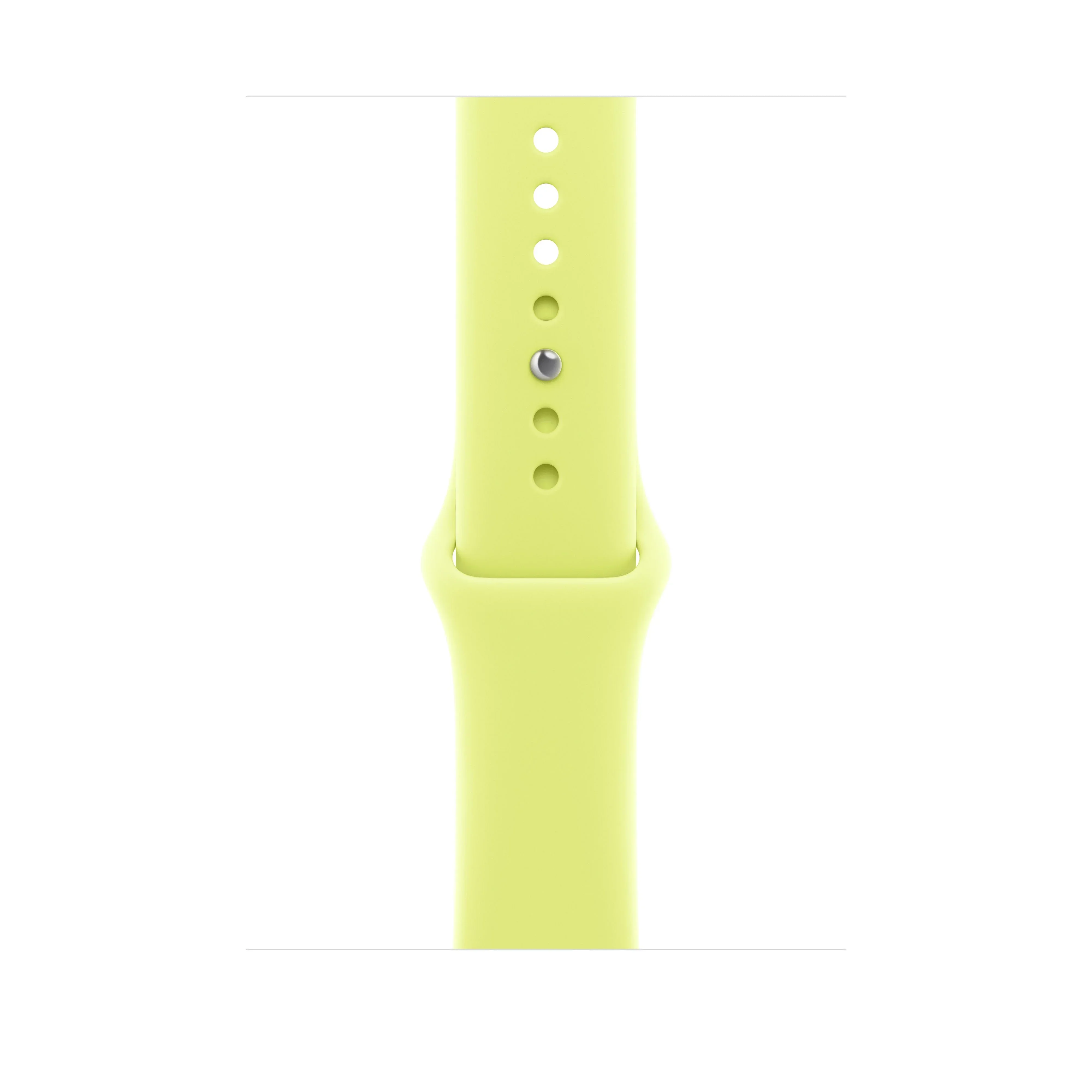 Curea Apple pentru Apple Watch 46mm Neon Yellow Sport Band S/M