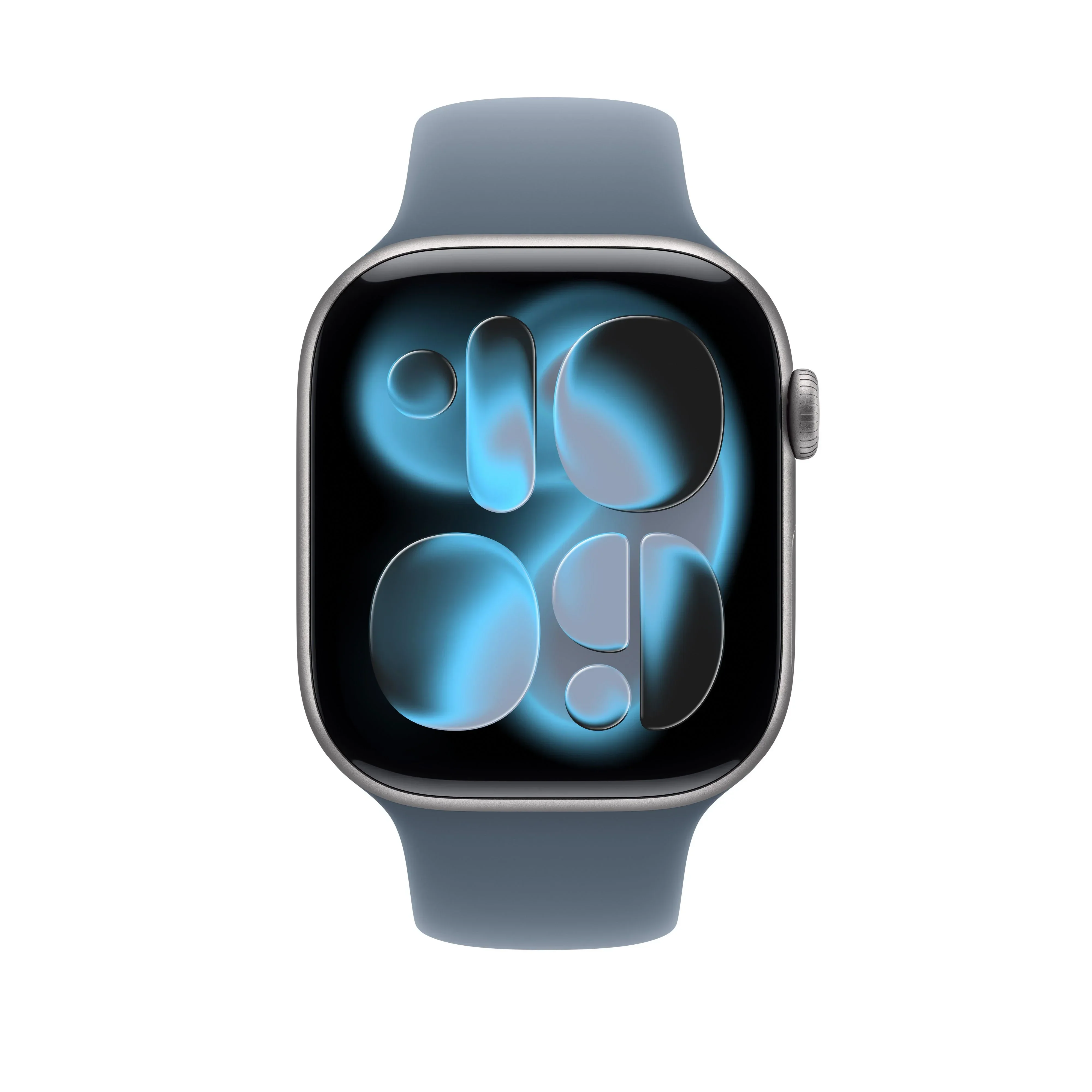 Curea Apple pentru Apple Watch 46mm Anchor Blue Sport Band S/M - Image 3