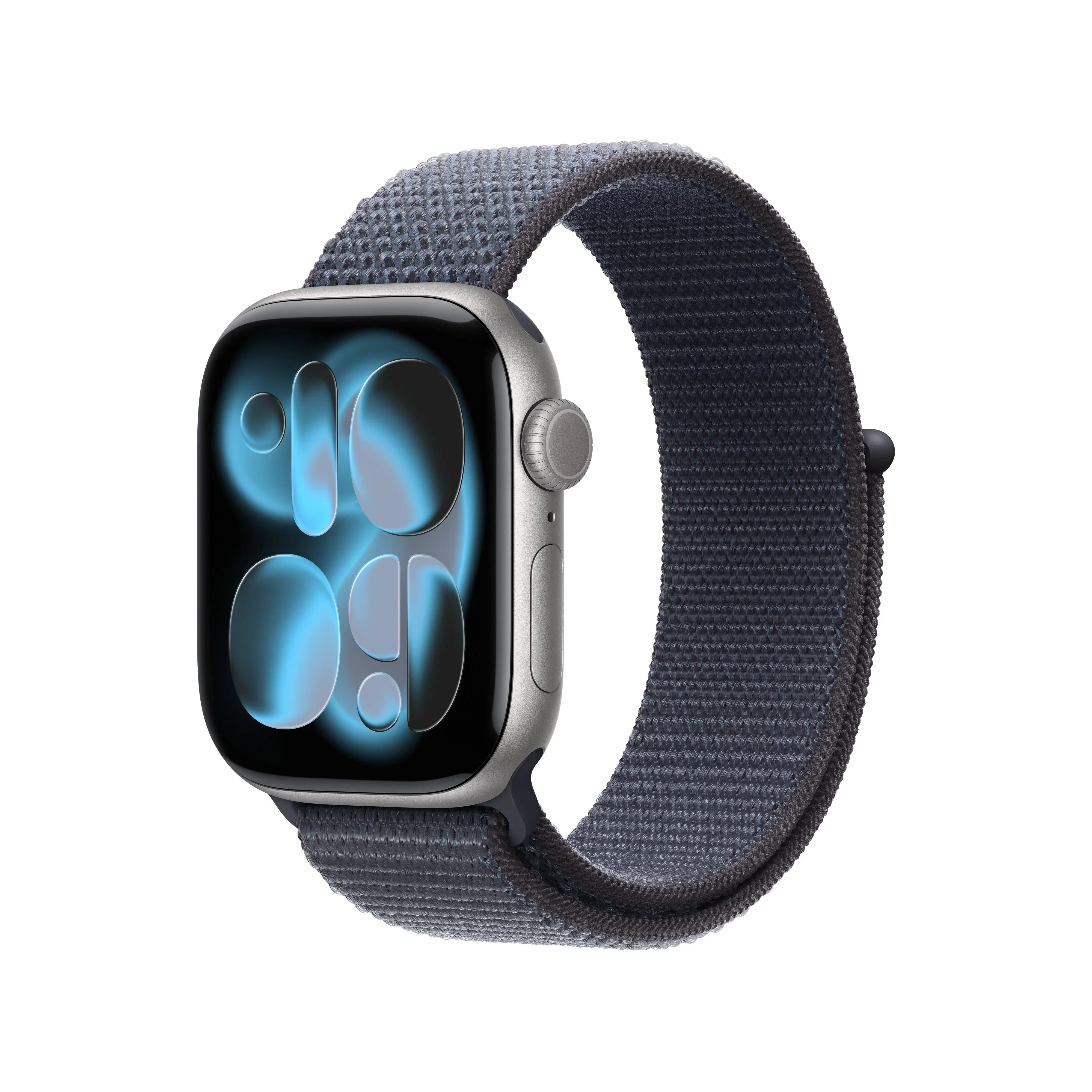 Curea Apple pentru Apple Watch 42mm Anchor Blue Sport Loop - Image 2