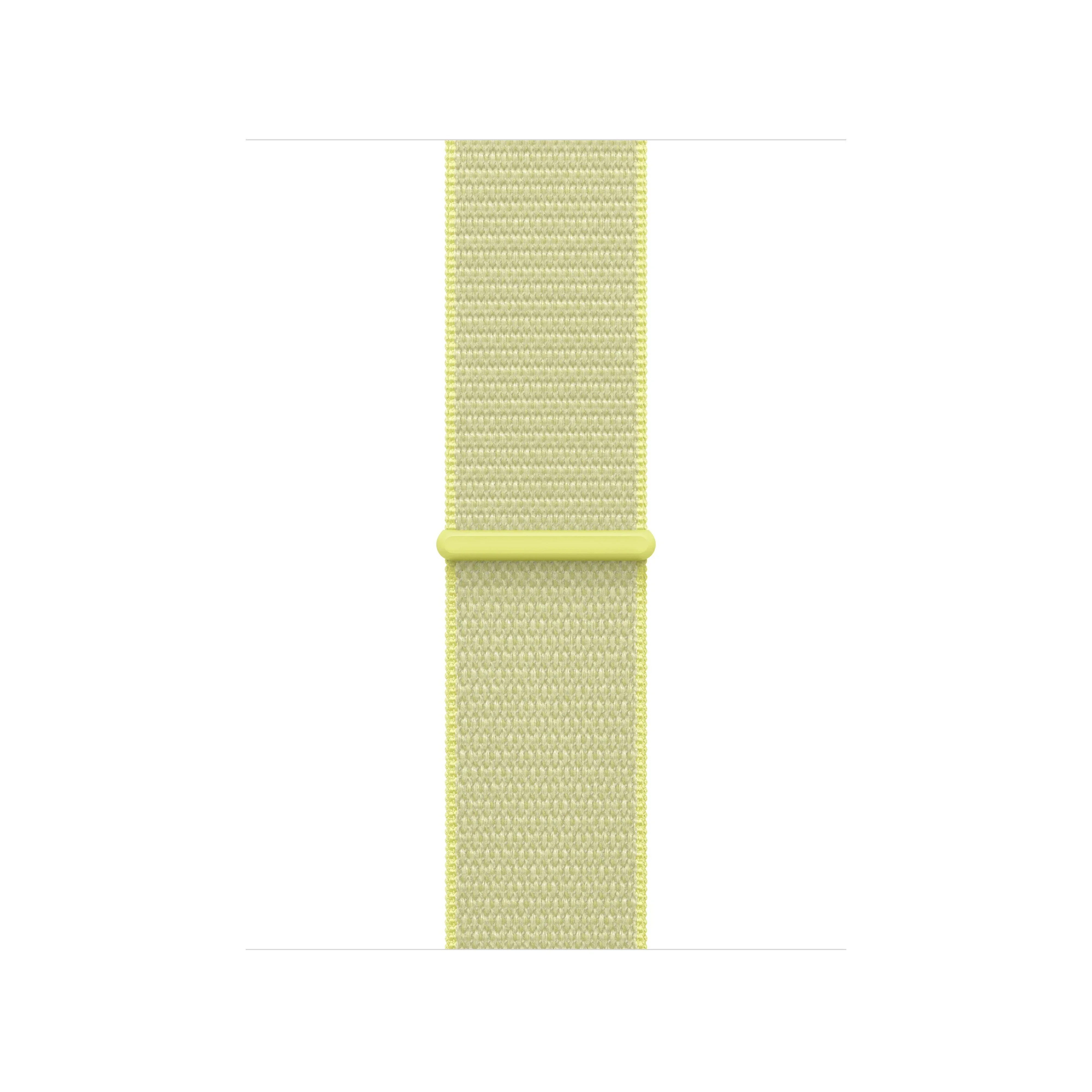 Curea Apple pentru Apple Watch 42mm Neon Yellow Sport Loop