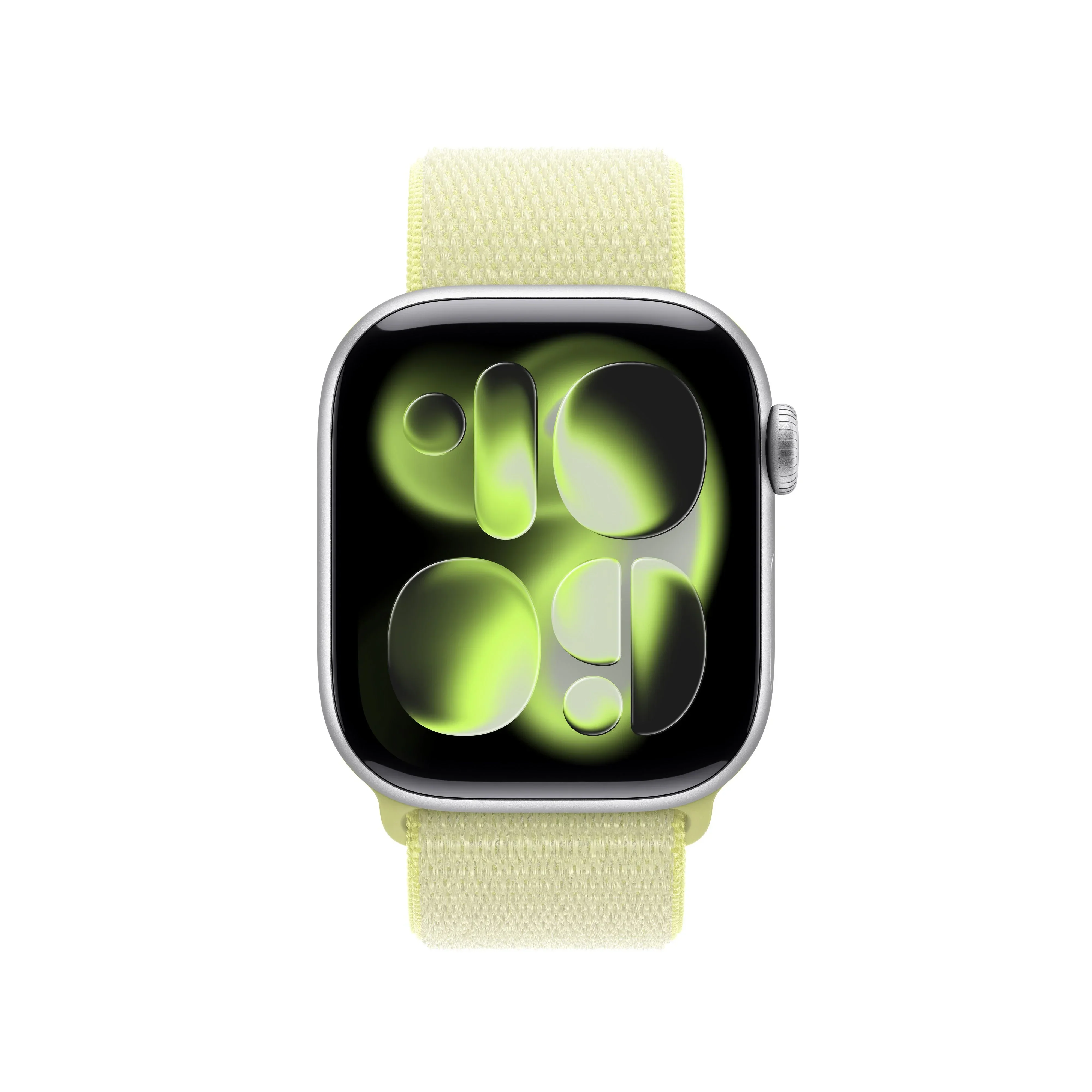 Curea Apple pentru Apple Watch 42mm Neon Yellow Sport Loop - Image 3