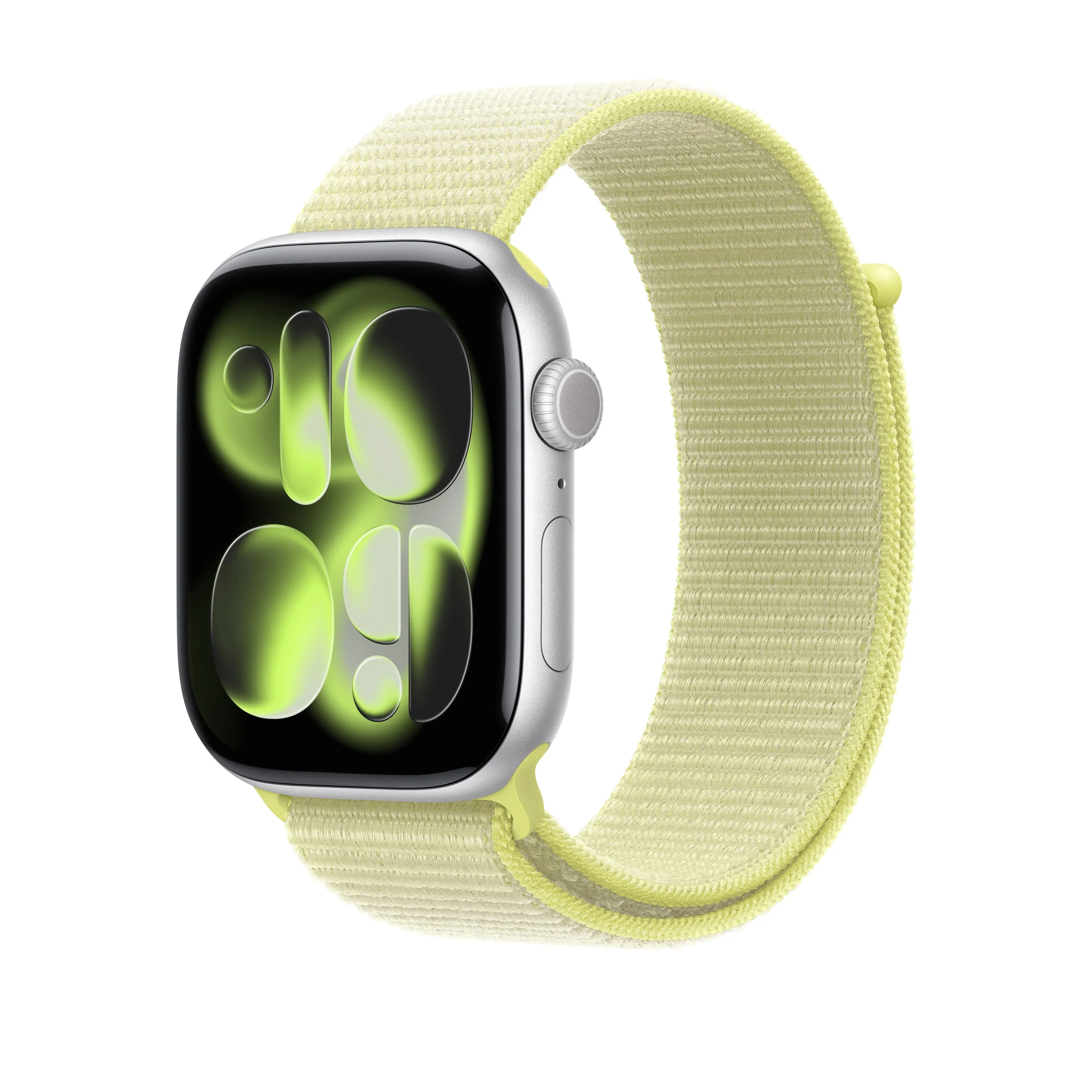Curea Apple pentru Apple Watch 46mm Neon Yellow Sport Loop - Image 2