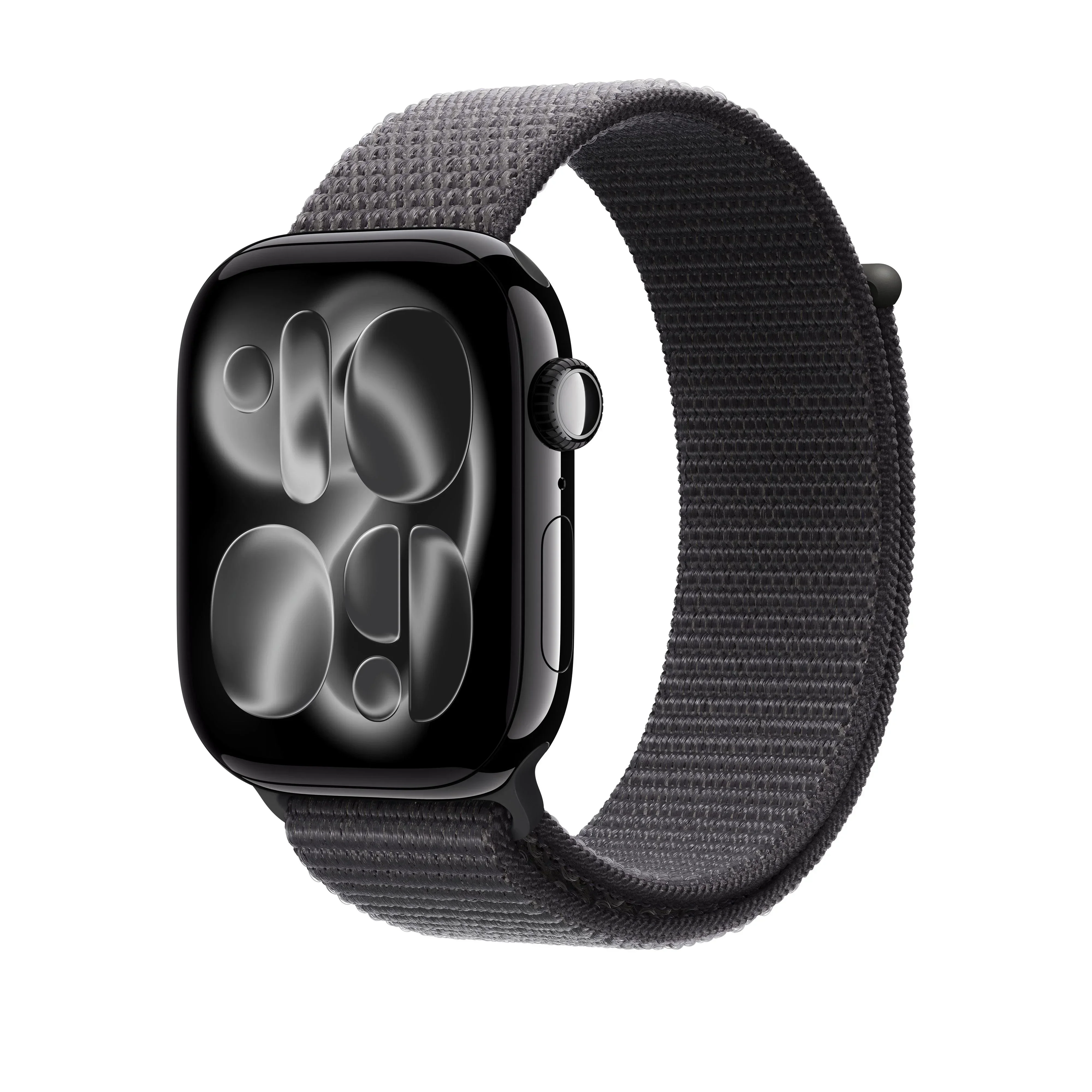 Curea Apple pentru Apple Watch 46mm Dark Grey Sport Loop - Image 2