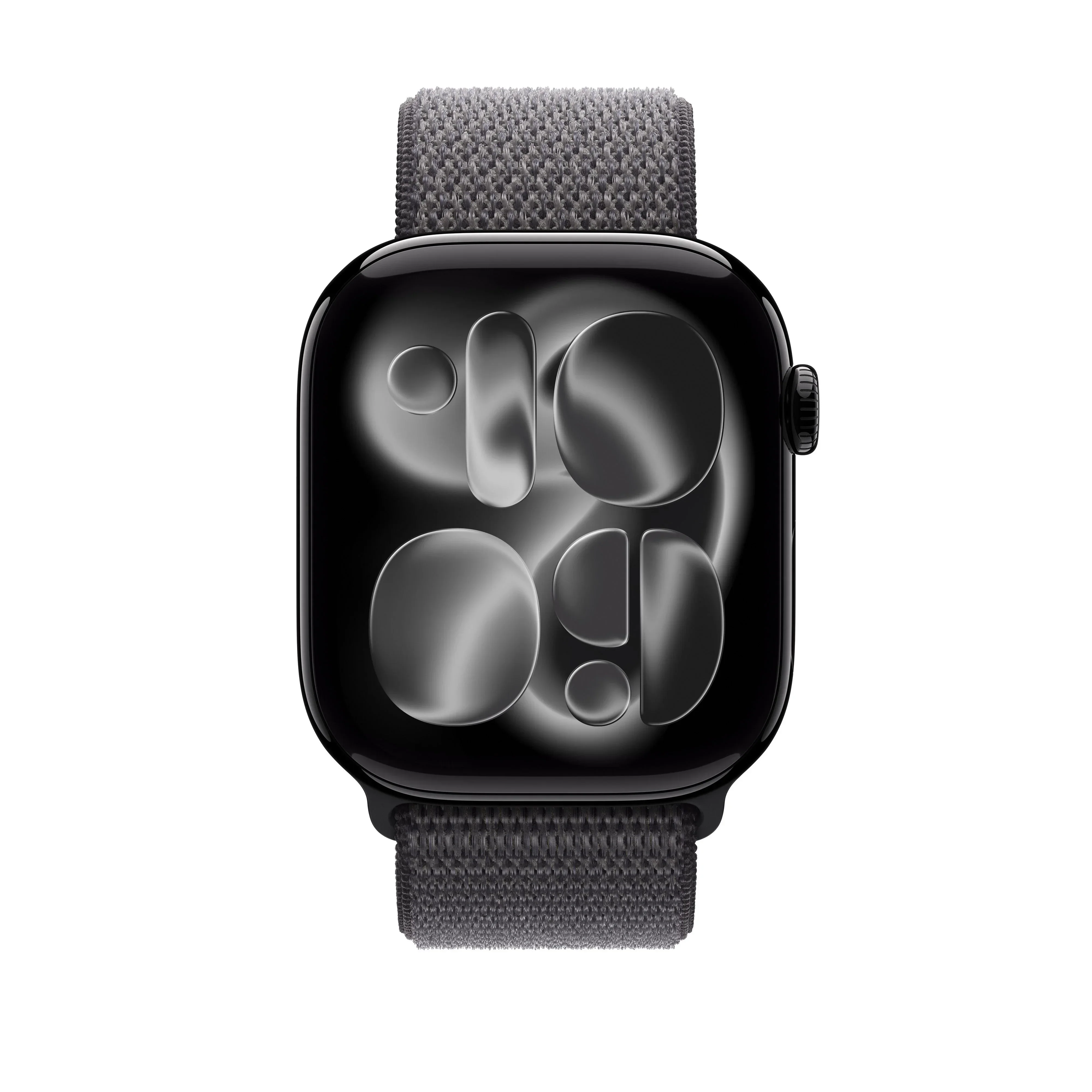 Curea Apple pentru Apple Watch 46mm Dark Grey Sport Loop - Image 3