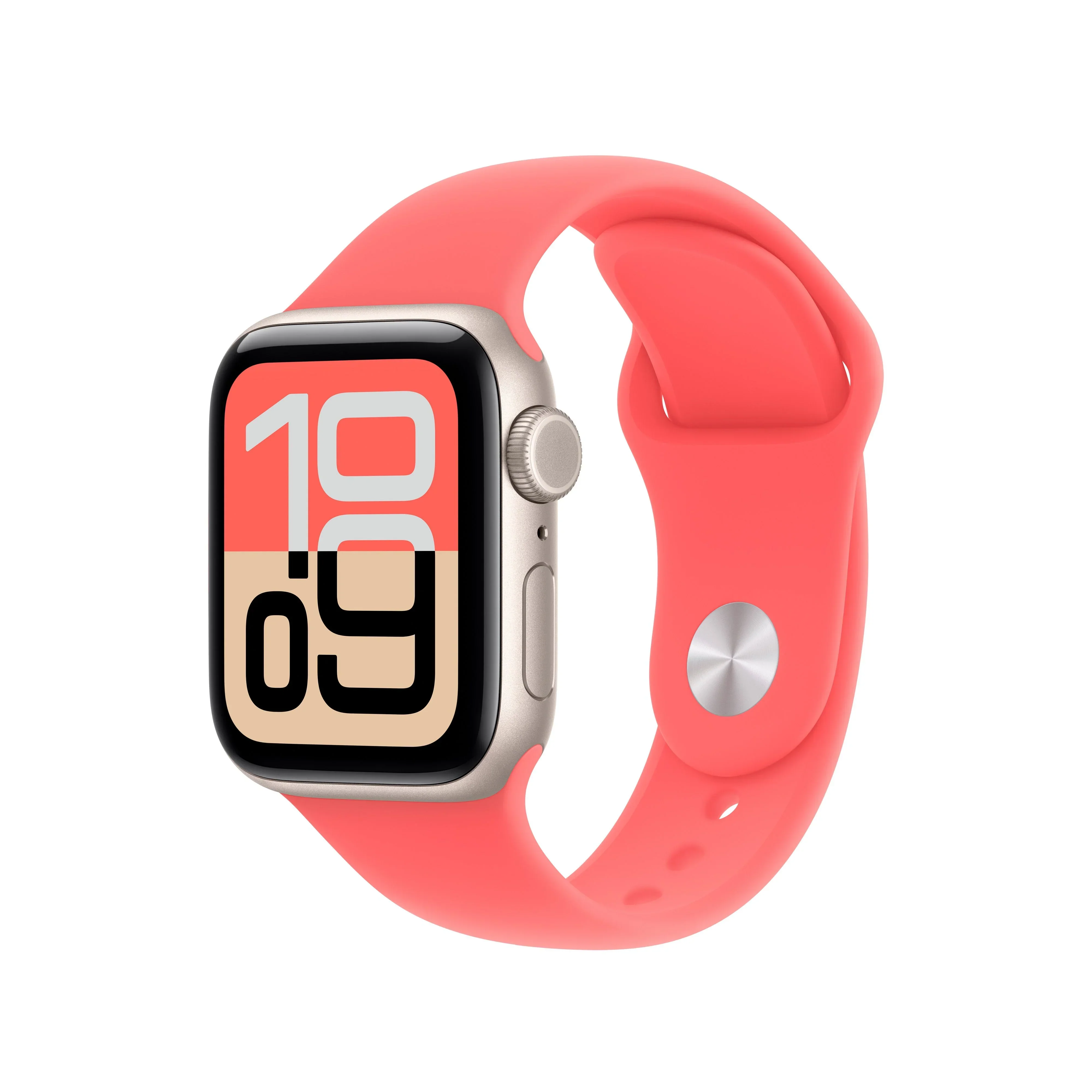 Curea Apple pentru Apple Watch 40mm Bright Guava Sport Band - S/M - Image 2