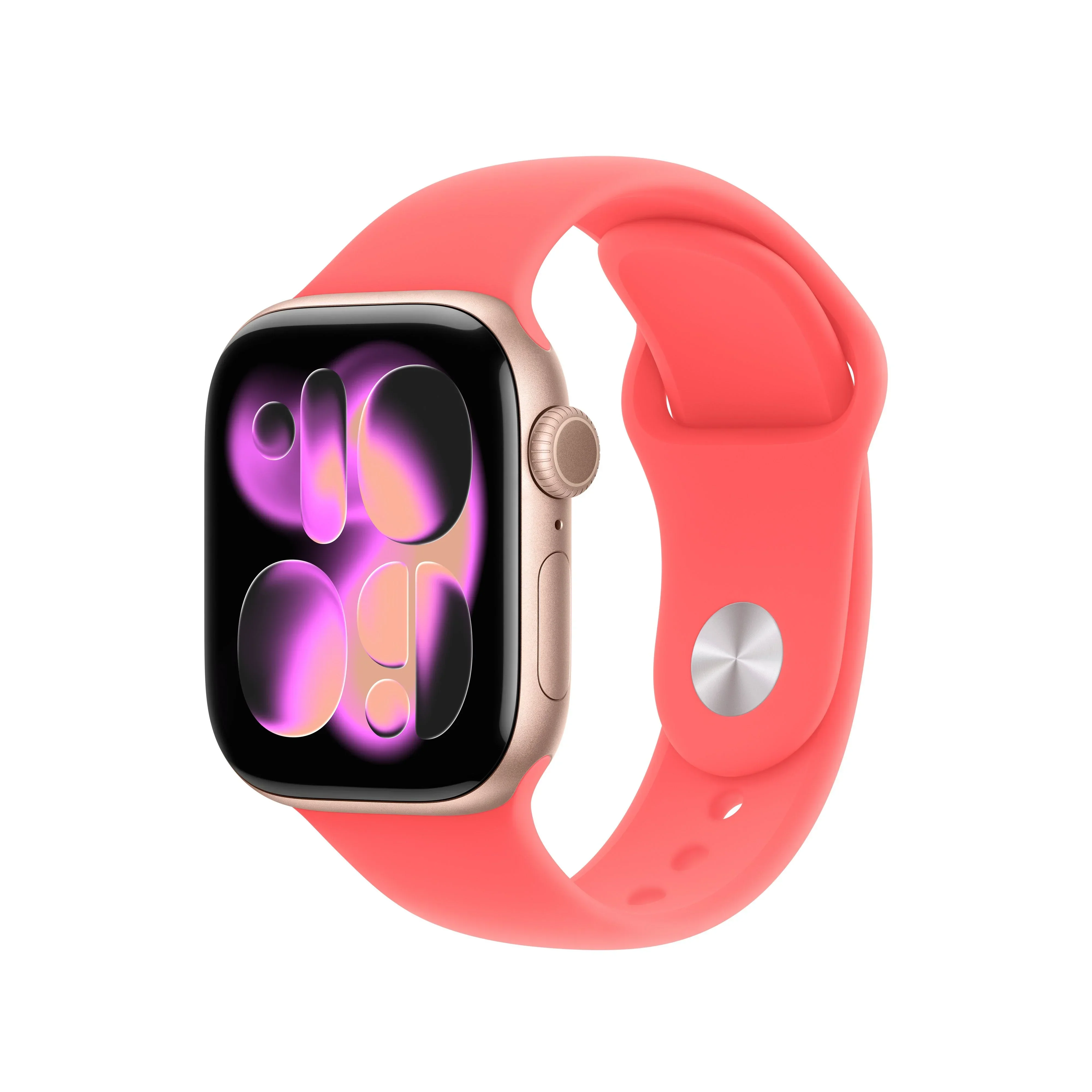 Curea Apple pentru Apple Watch 42mm Bright Guava Sport Band - M/L - Image 2
