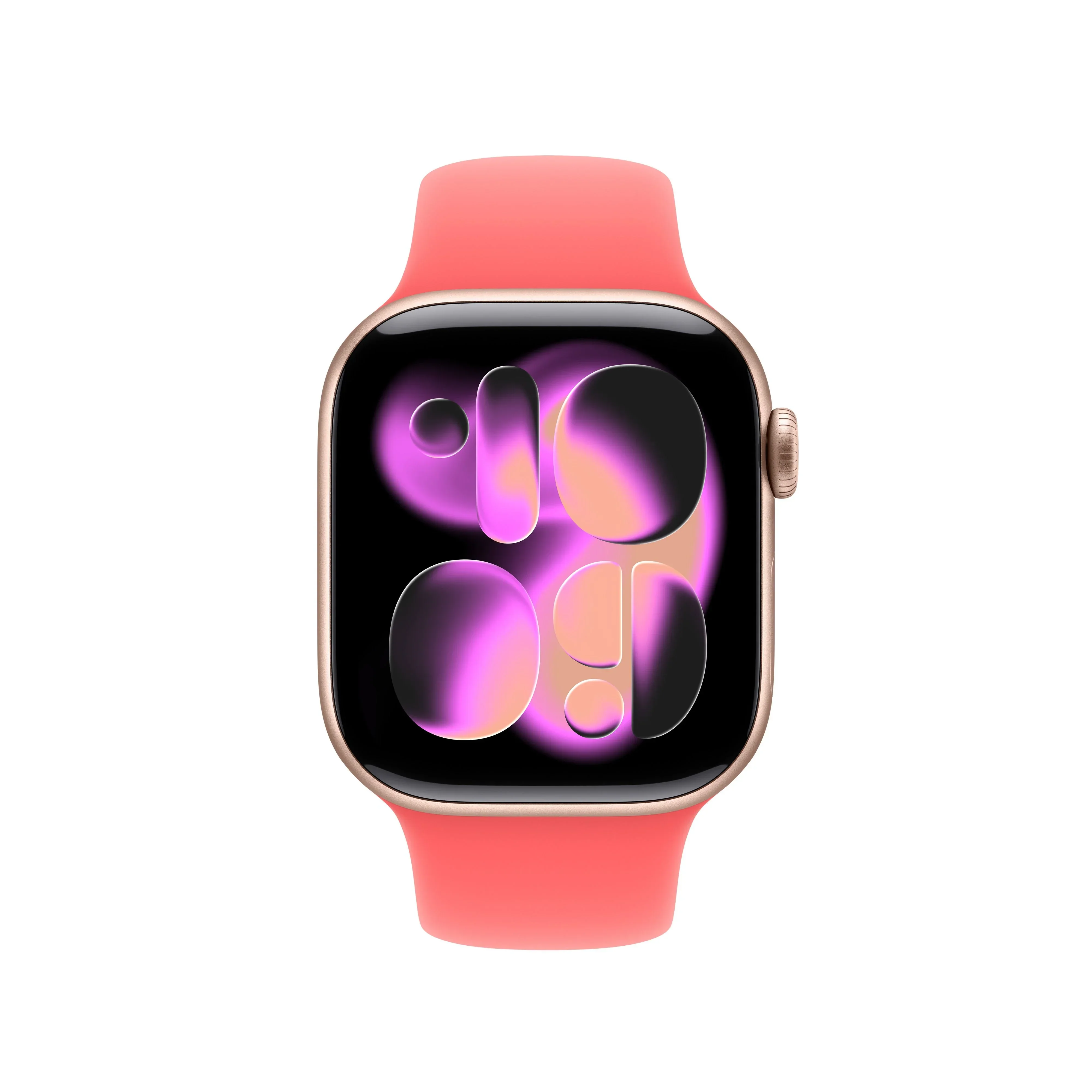 Curea Apple pentru Apple Watch 42mm Bright Guava Sport Band - M/L - Image 3