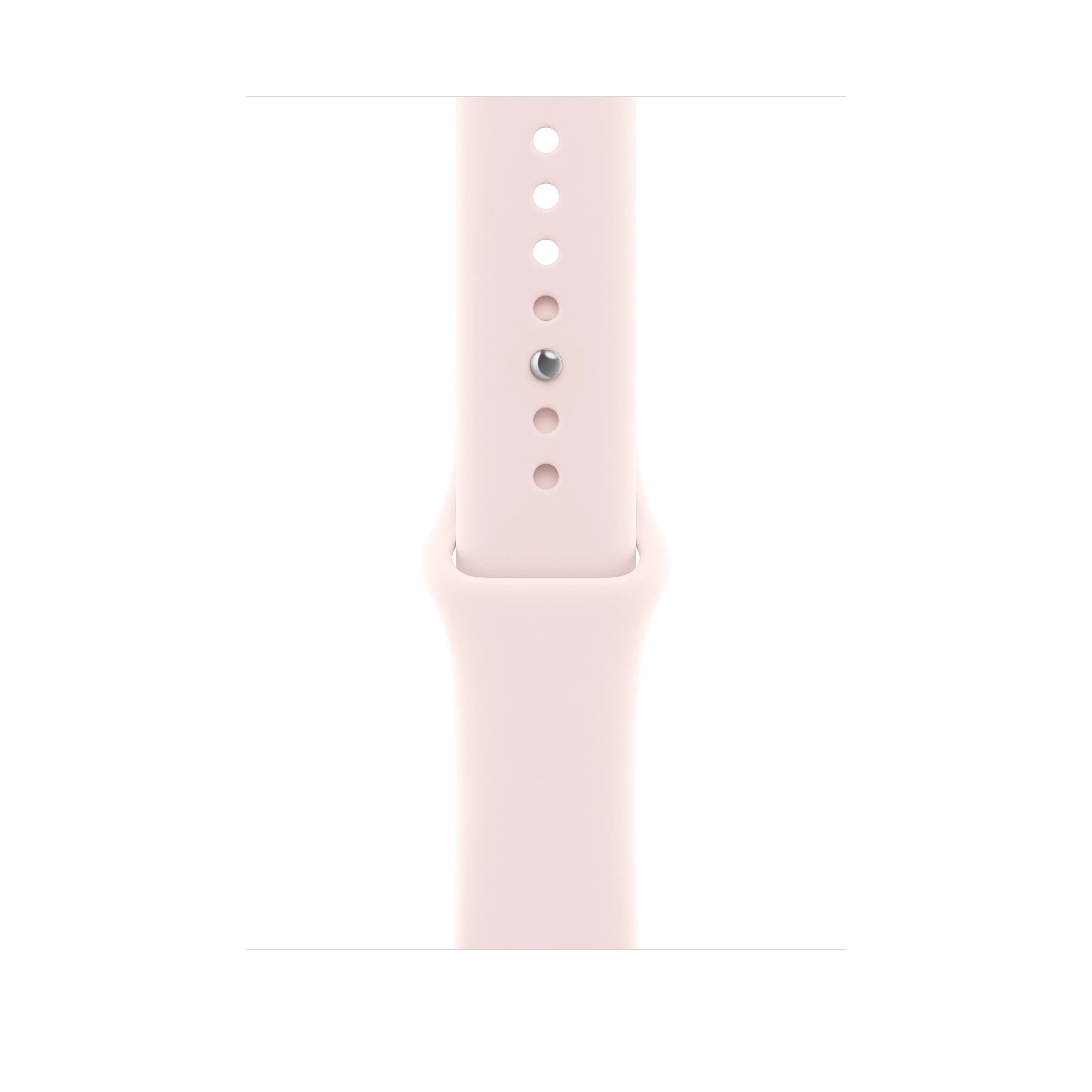 Curea Apple pentru Apple Watch 46mm Soft Pink Sport Band - S/M