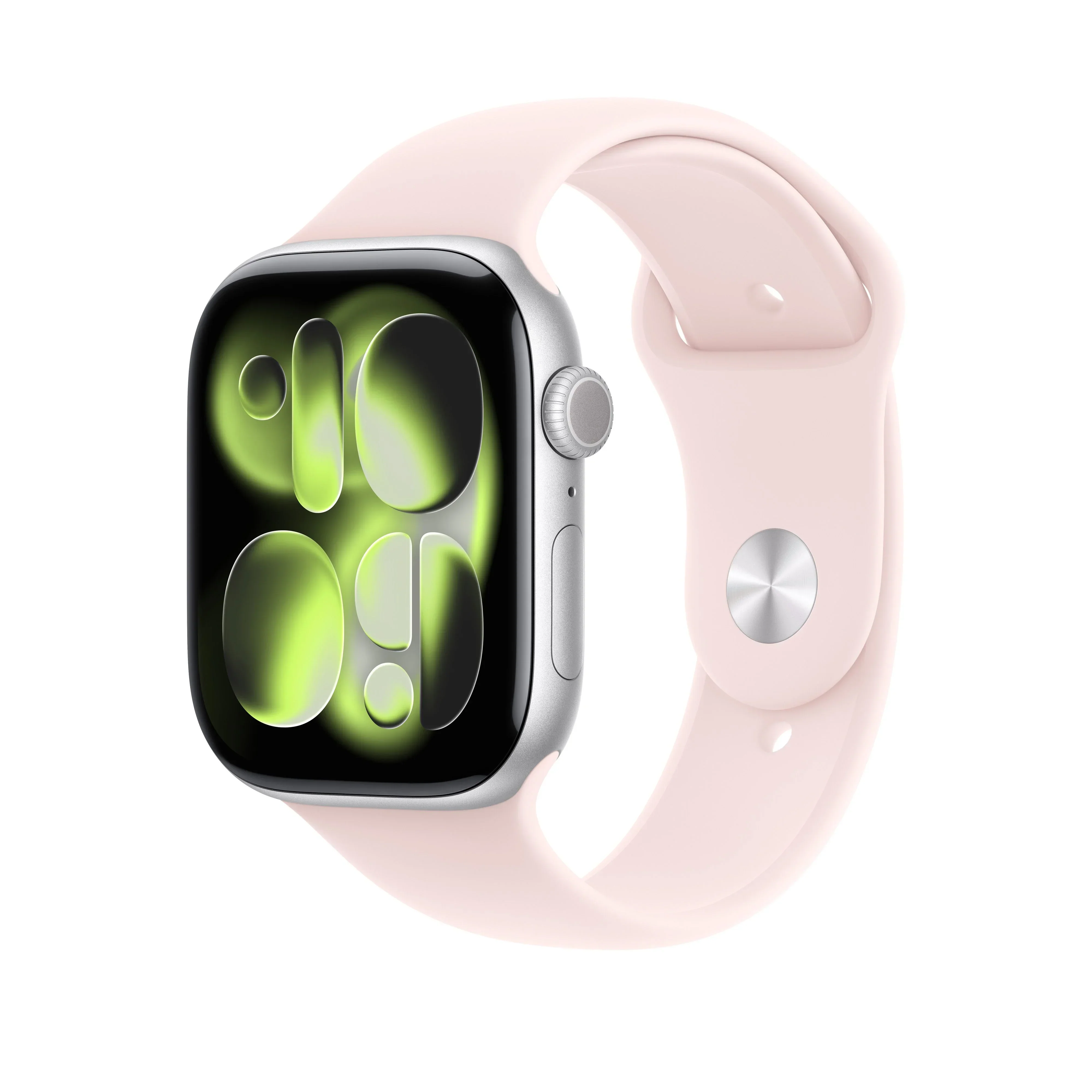 Curea Apple pentru Apple Watch 46mm Soft Pink Sport Band - S/M - Image 2