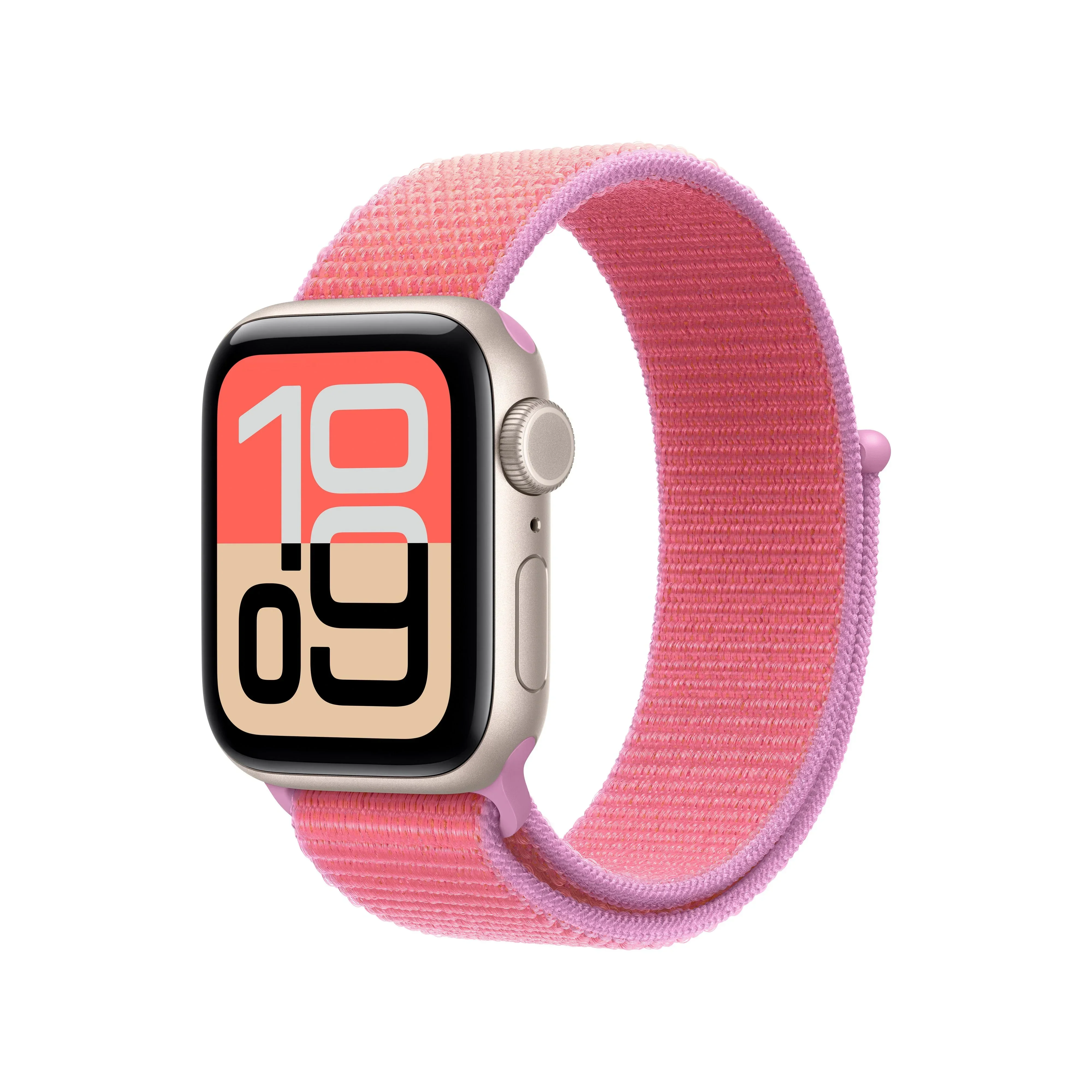 Curea Apple pentru Apple Watch 40mm Bright Guava Sport Loop - Image 2