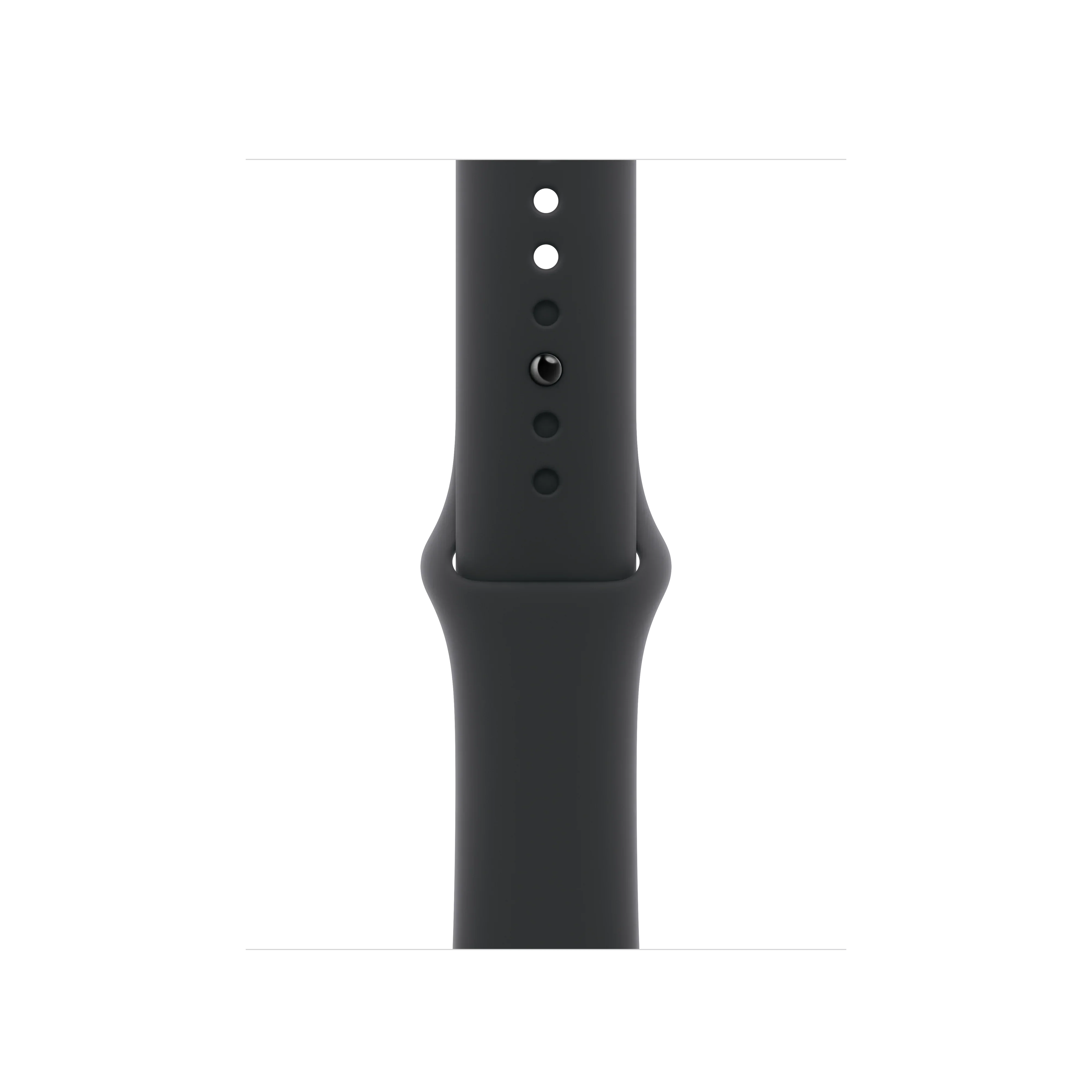 Curea Apple pentru Apple Watch 40mm Sport Band, Black Sport Band, M/L