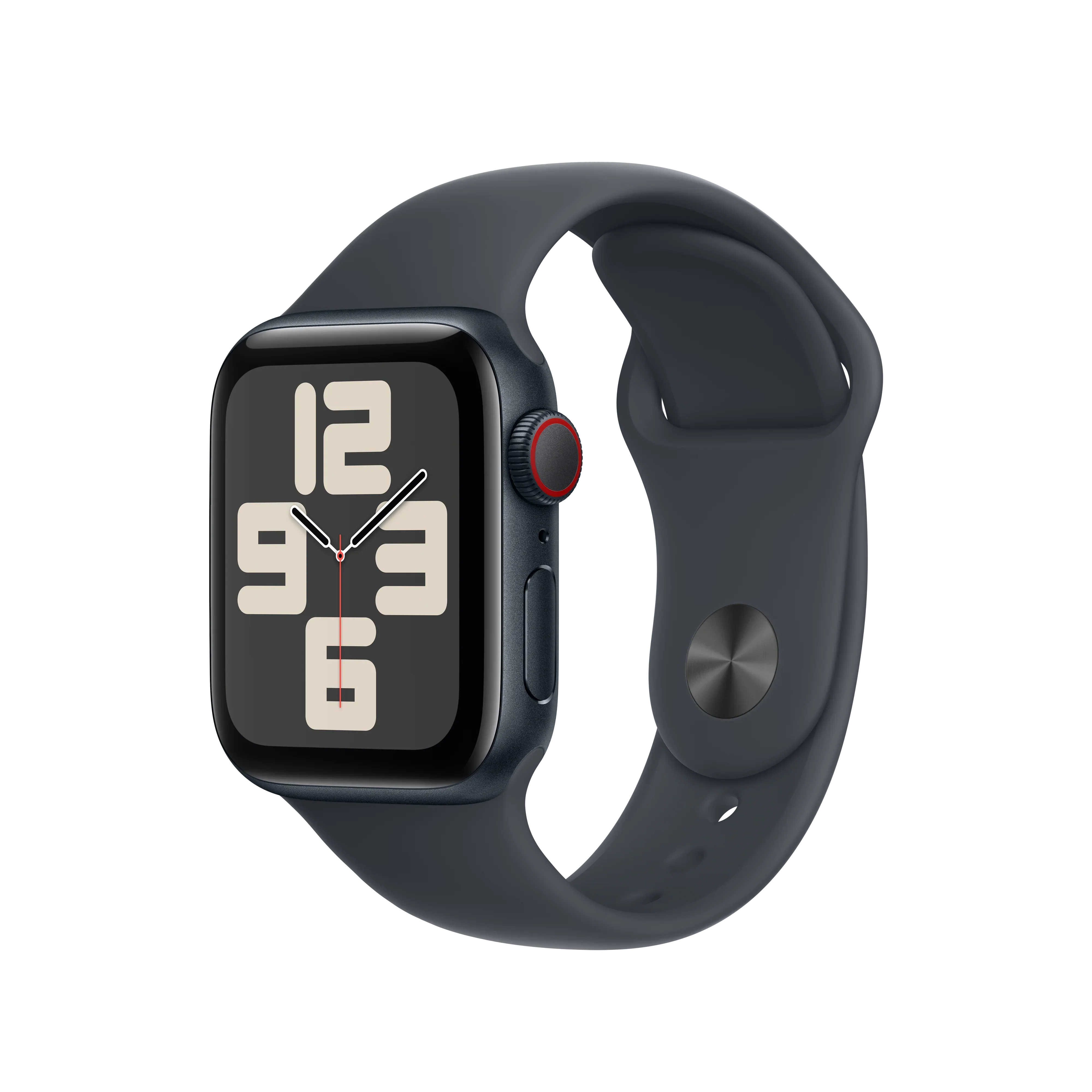 Curea Apple pentru Apple Watch 40mm Sport Band, Black Sport Band, M/L - Image 2