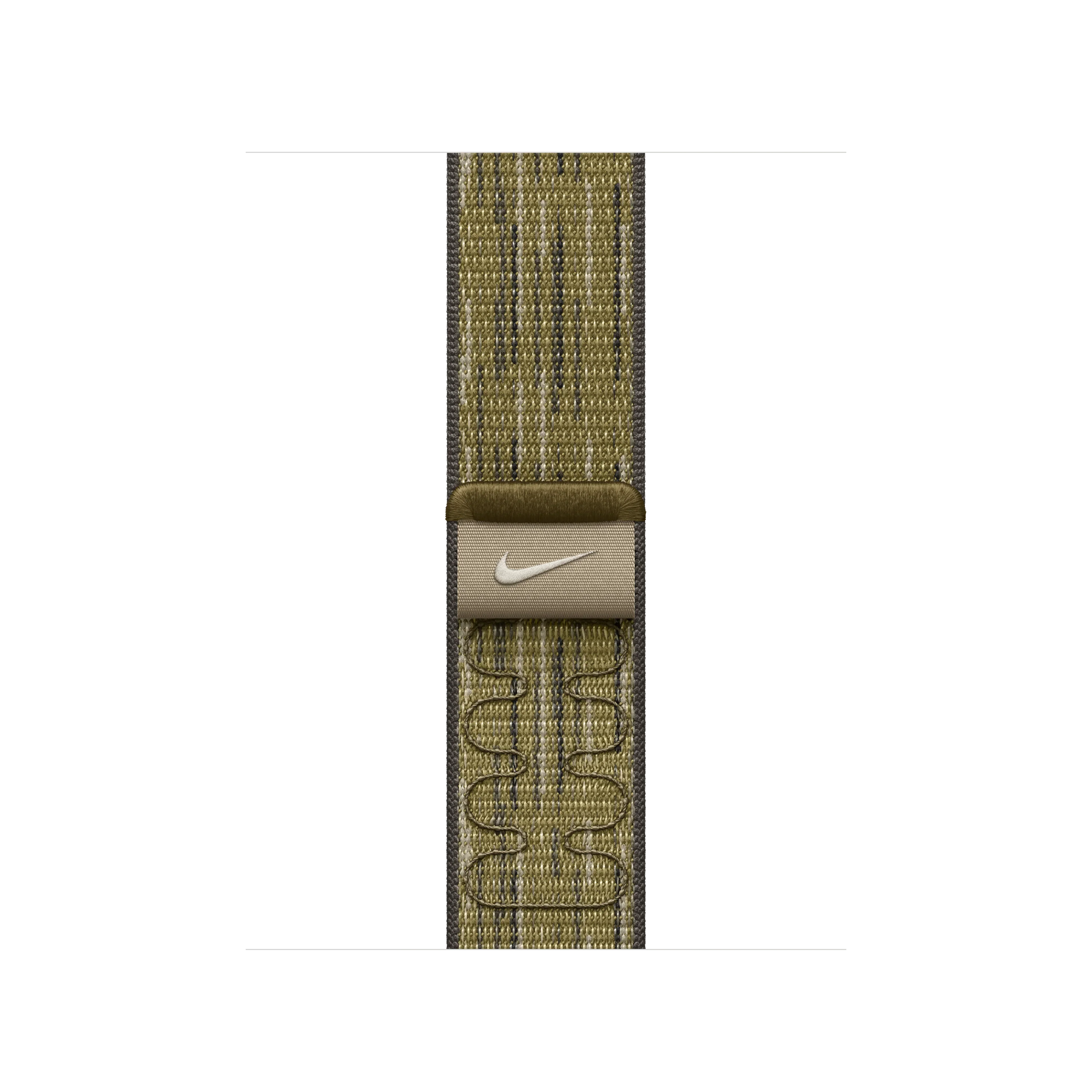 Curea Apple pentru Apple Watch 40mm Nike Sport Loop, Green/Grey Nike Sport Loop