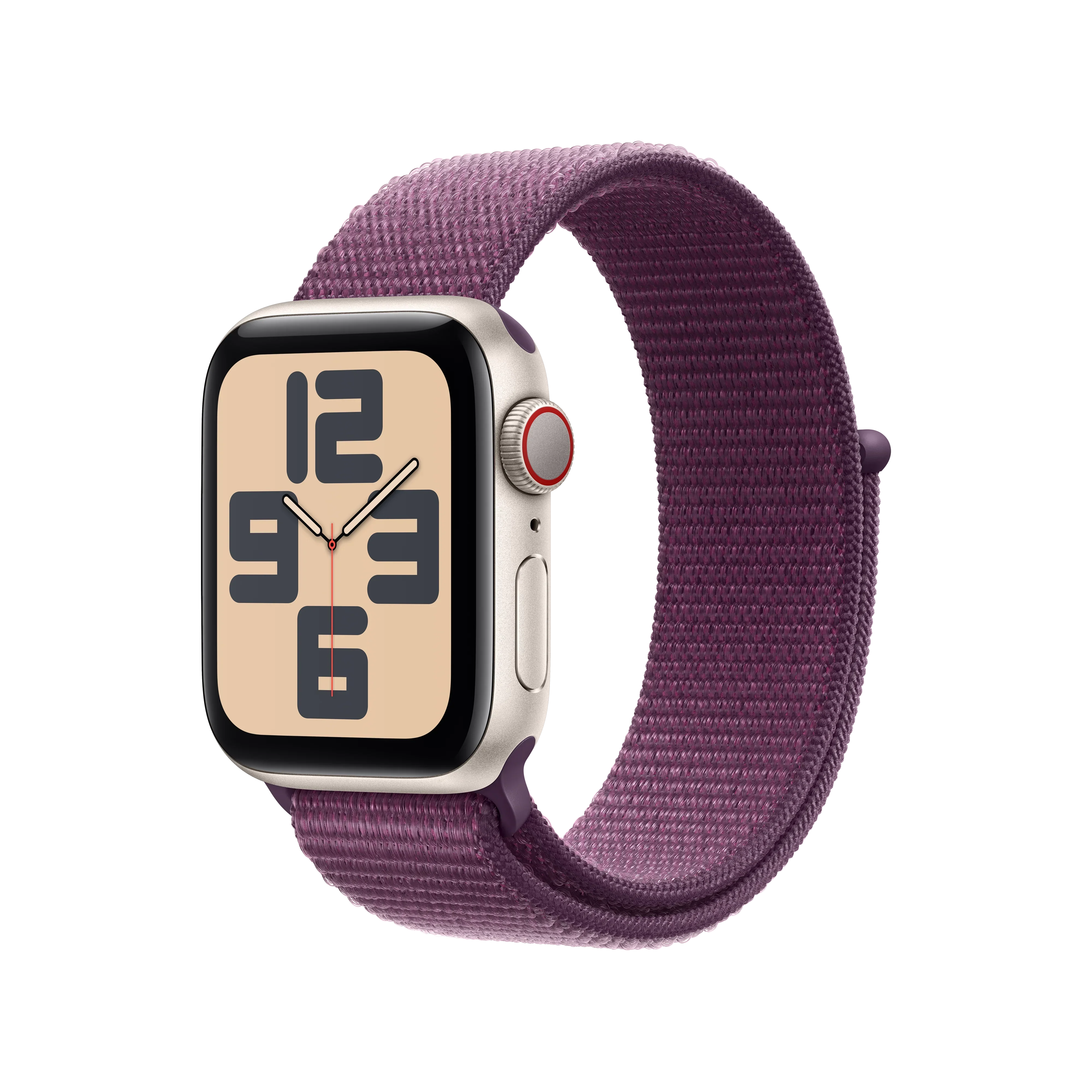 Curea Apple pentru Apple Watch 40mm Sport Loop, Plum Sport Loop - Image 2