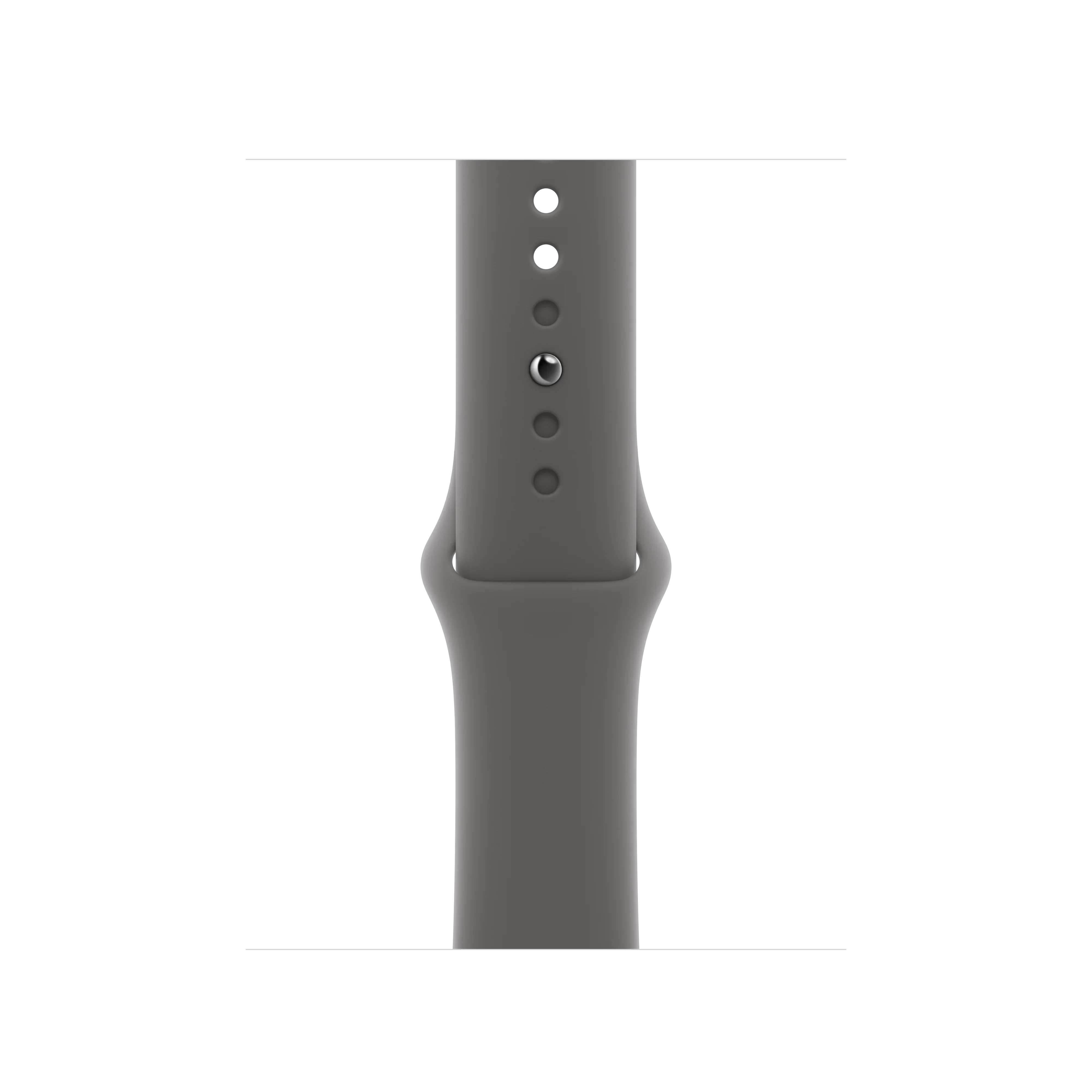 Curea Apple pentru Apple Watch 40mm Sport Band, Stone Gray Sport Band, M/L