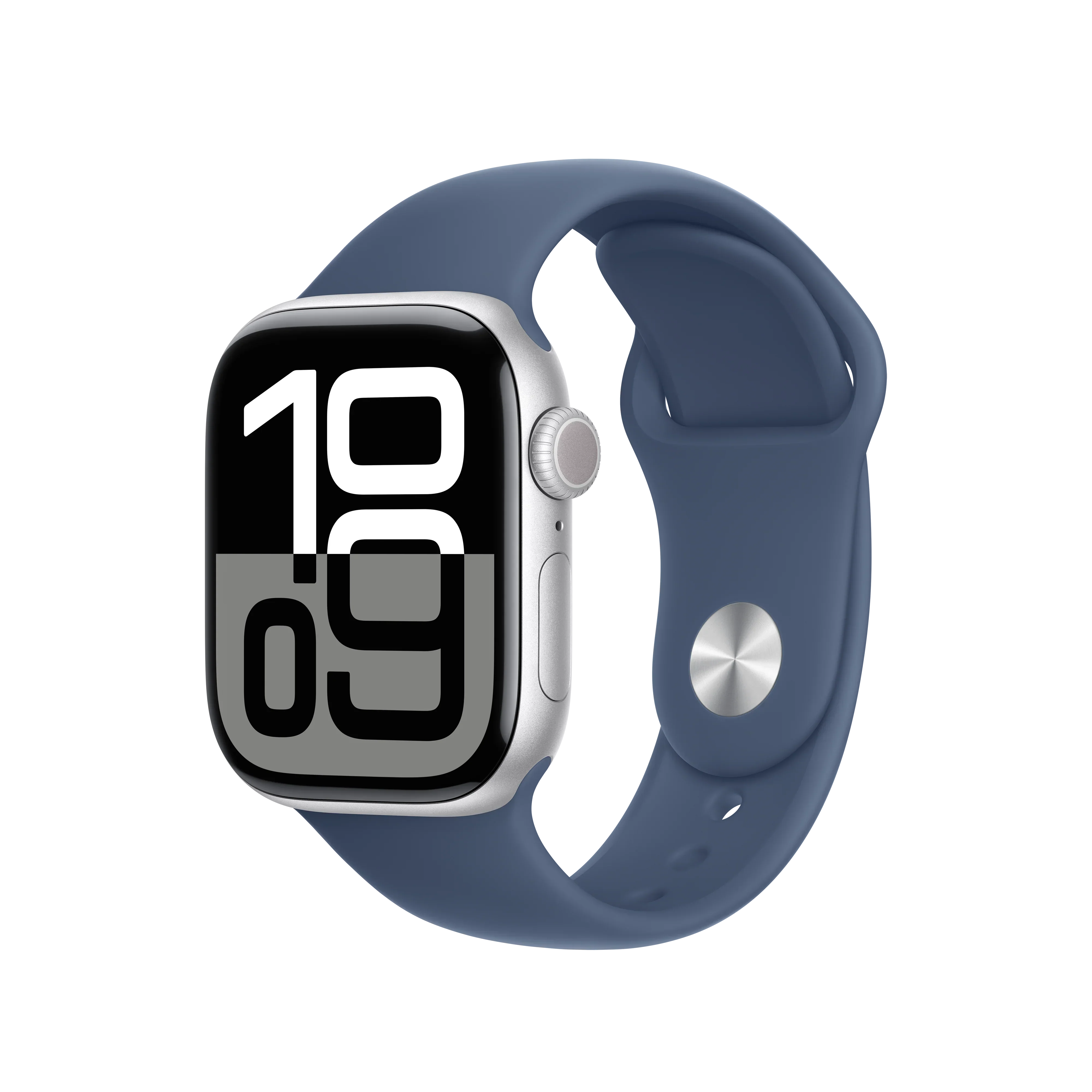 Curea Apple pentru Apple Watch 42mm Sport Band, Denim Sport Band, M/L - Image 2